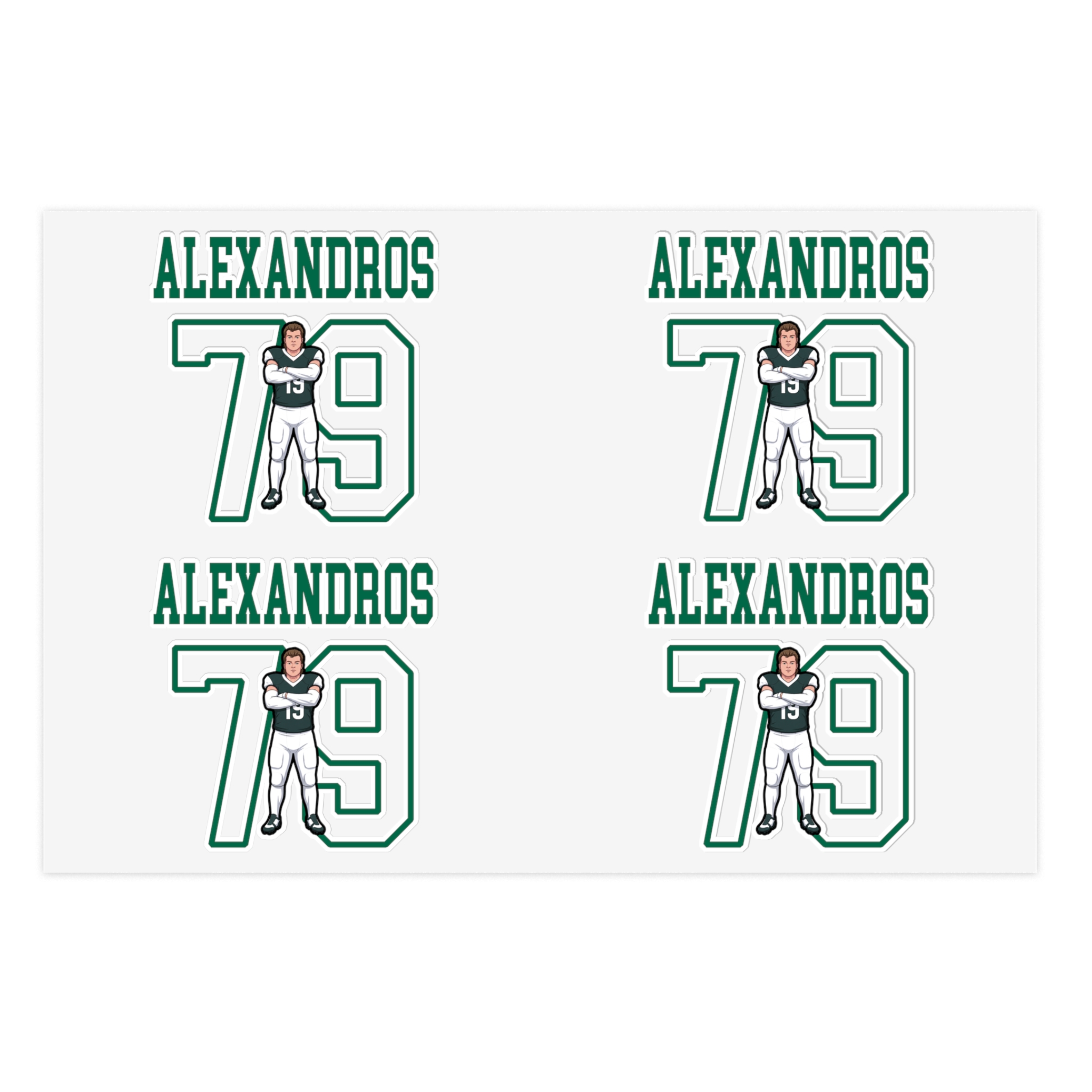 Sticker Sheet — character_shirsey in Classic