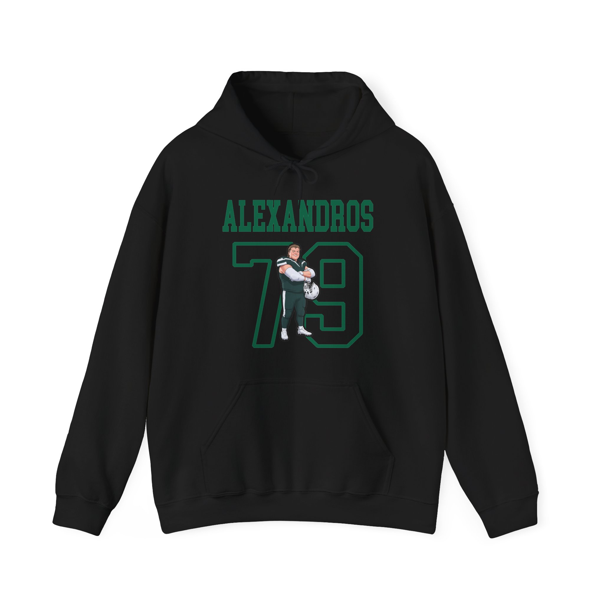 Hoodie — character_shirsey in Black