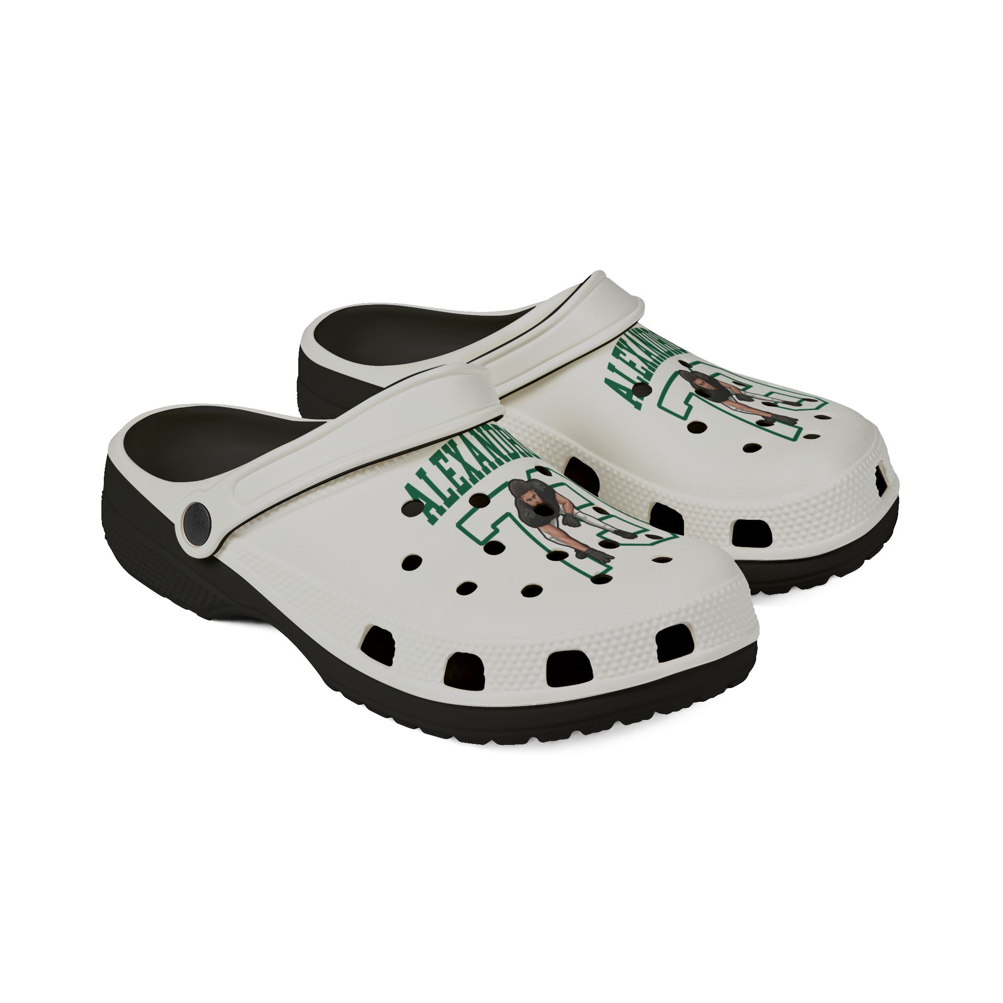 Rubber Clogs — character_shirsey in Black