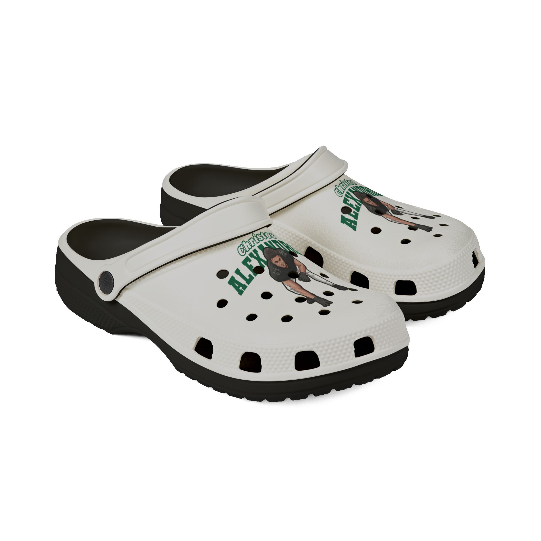 Rubber Clogs — character_name_arch in Black
