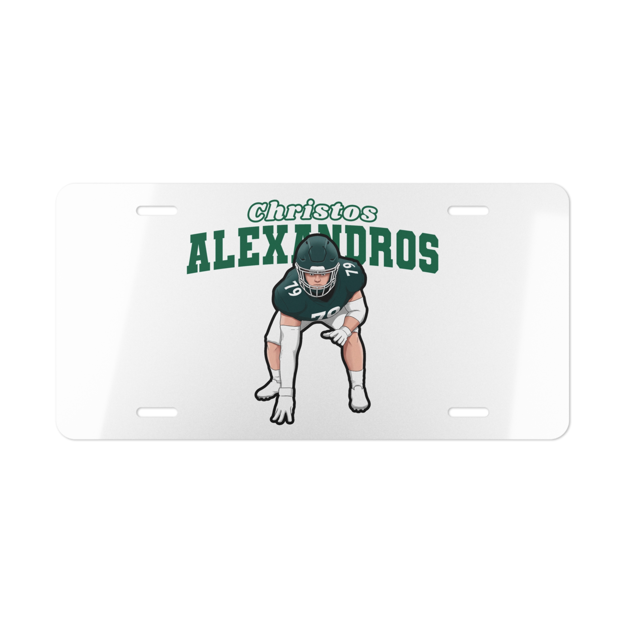 License Plate — character_name_arch in Classic