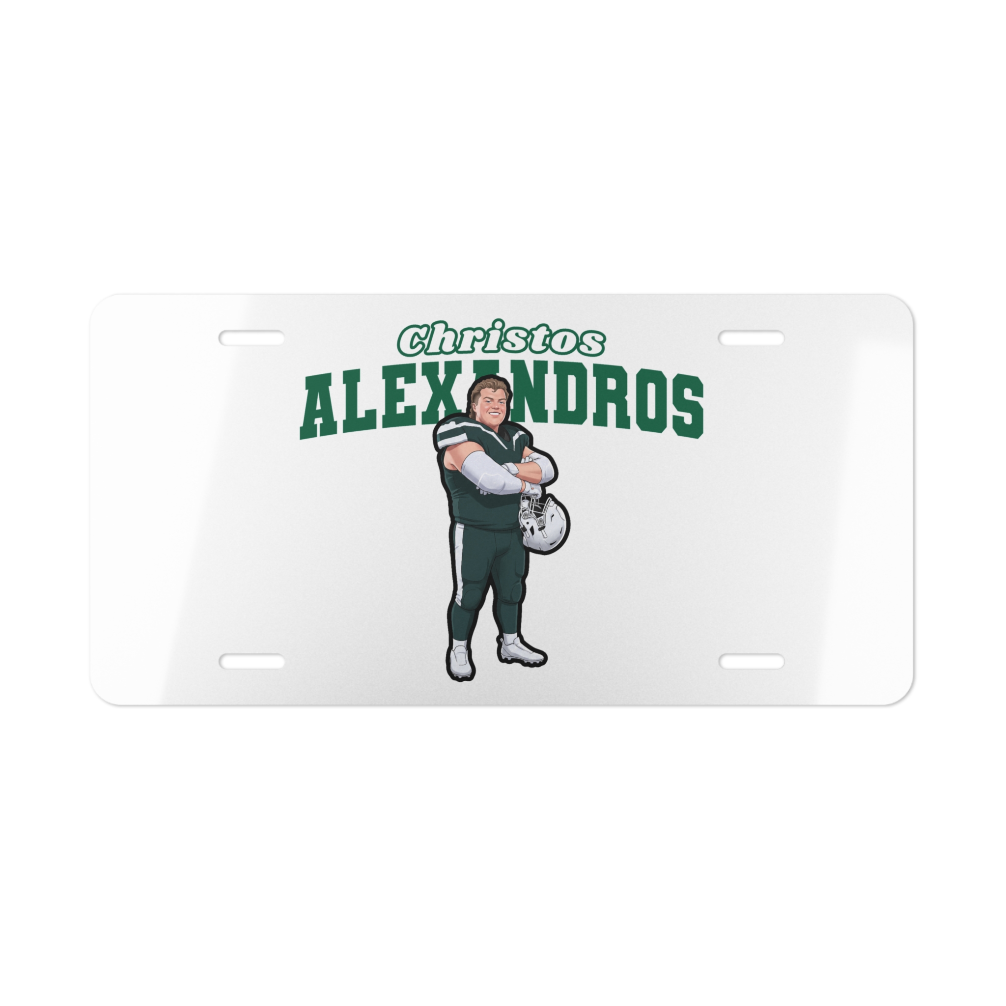 License Plate — character_name_arch in Classic
