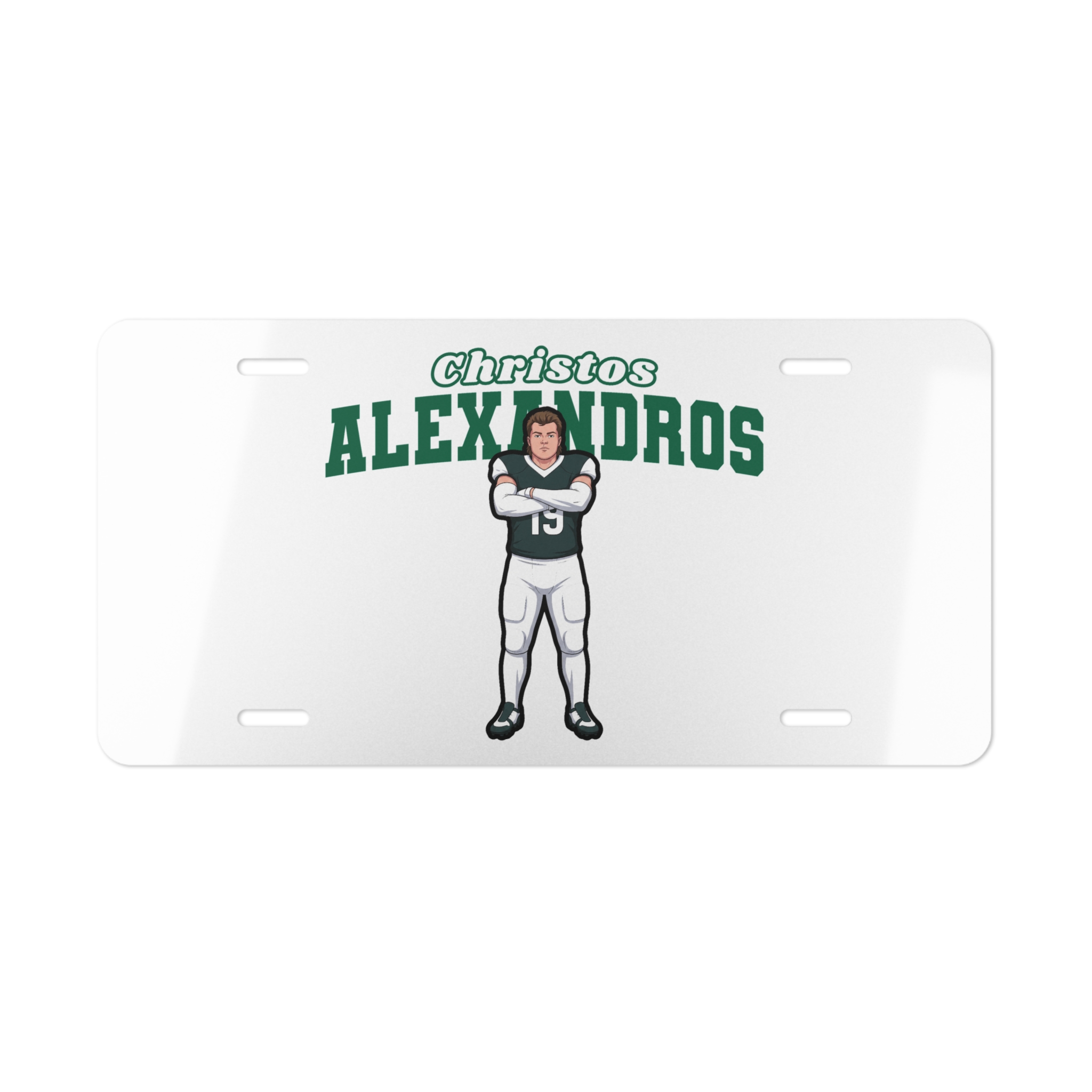 License Plate — character_name_arch in Classic