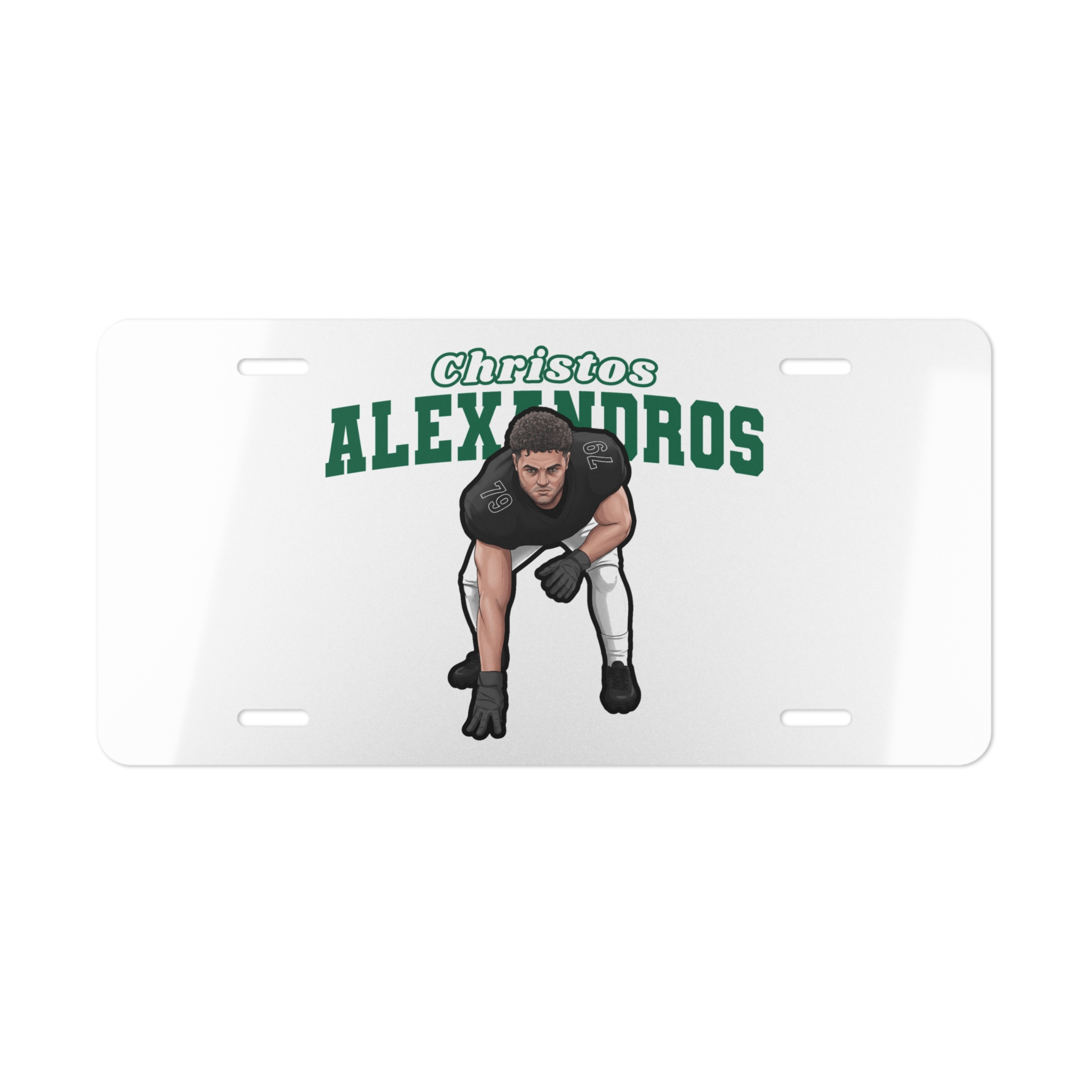 License Plate — character_name_arch in Classic