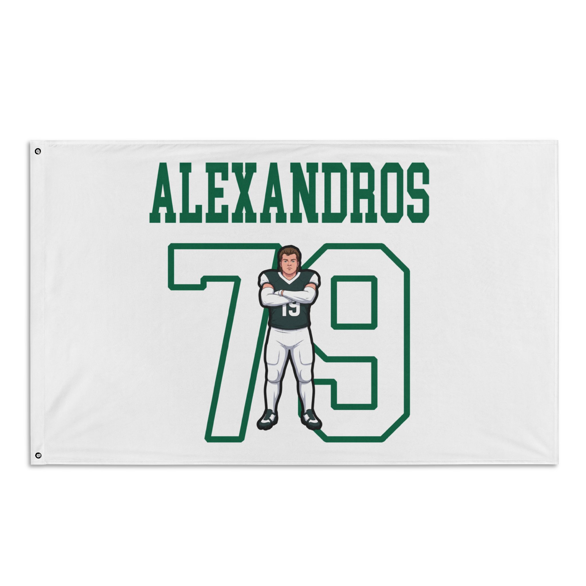 Flag (35 × 56 in) — character_shirsey in Classic