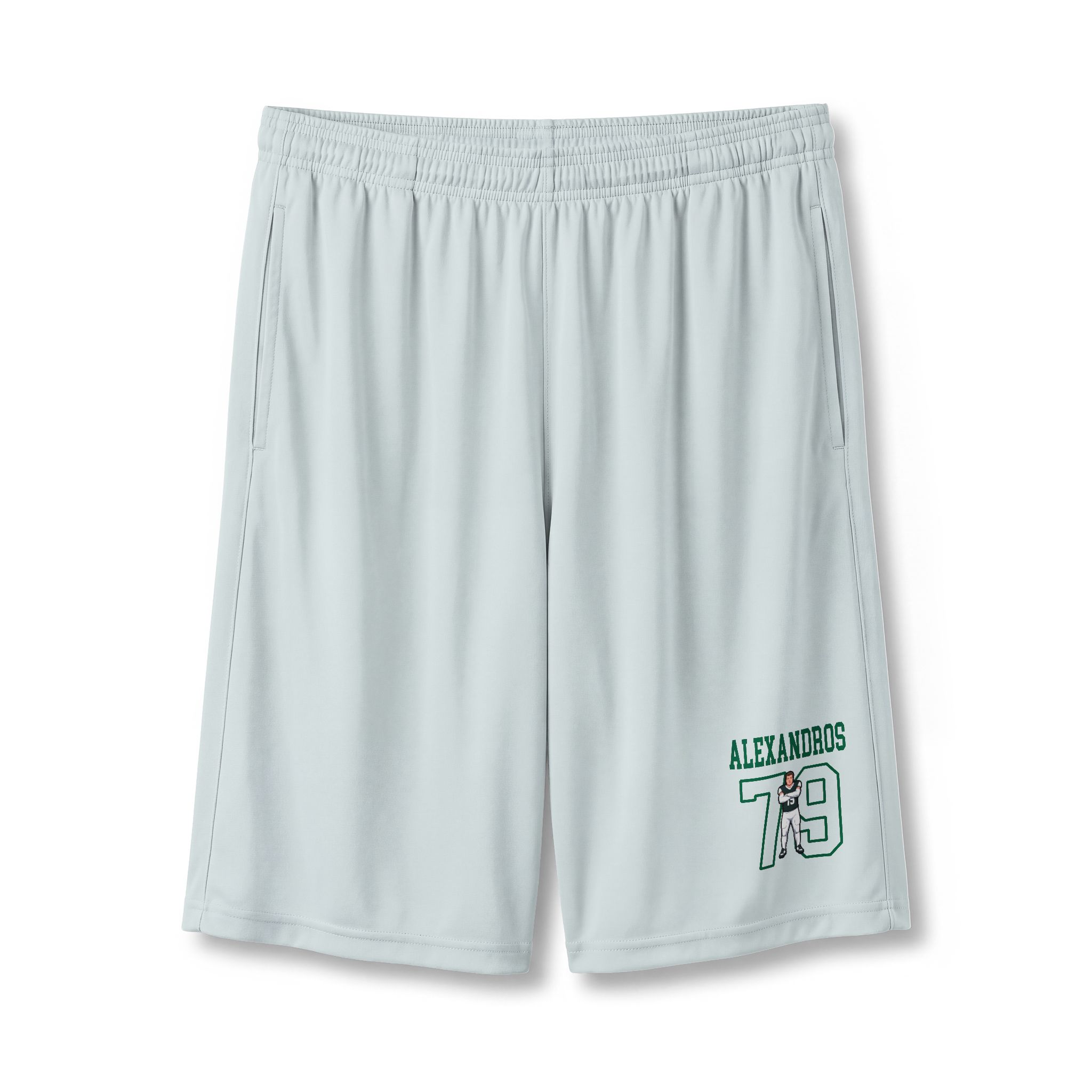 Shorts — character_shirsey in Silver