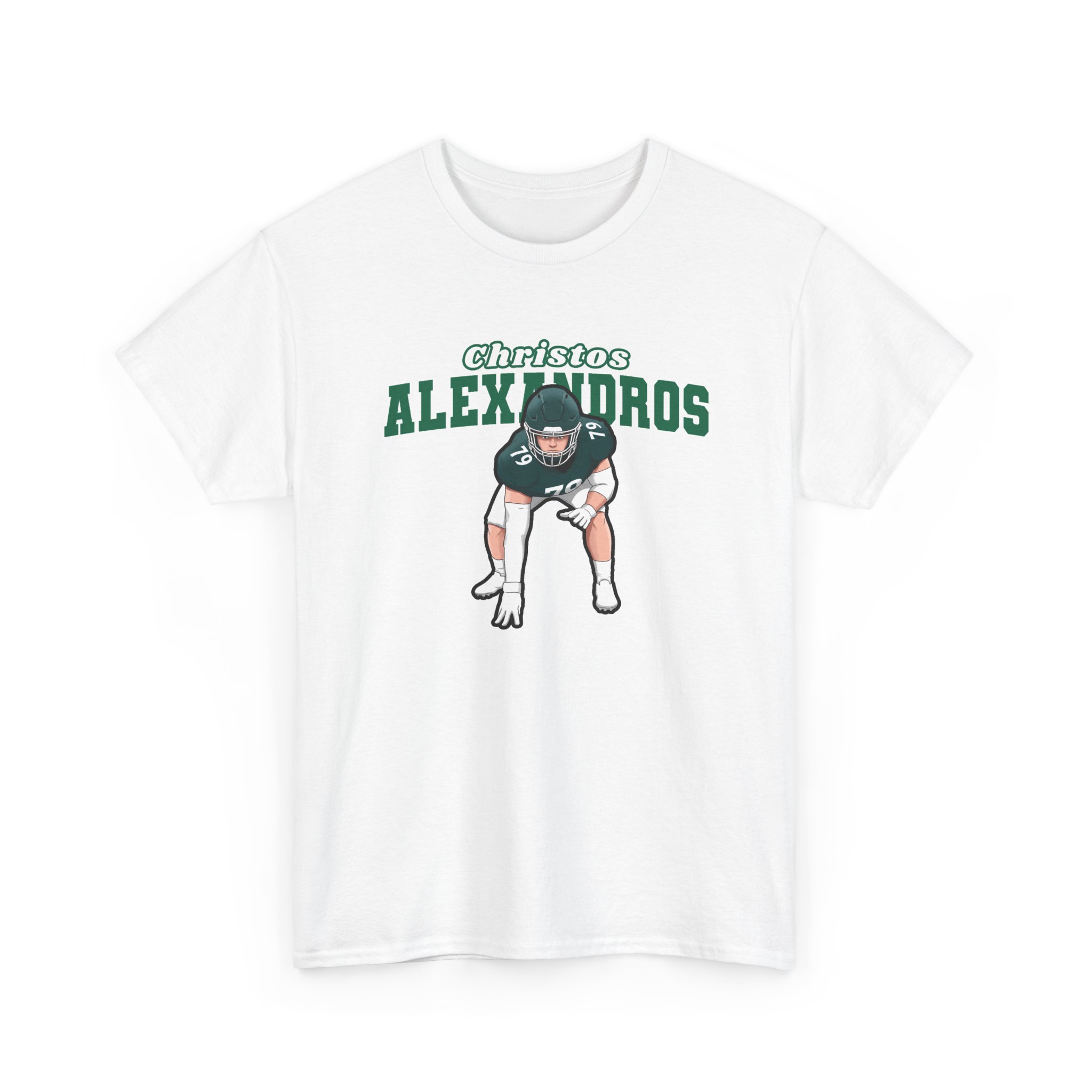 Tee — character_name_arch in White
