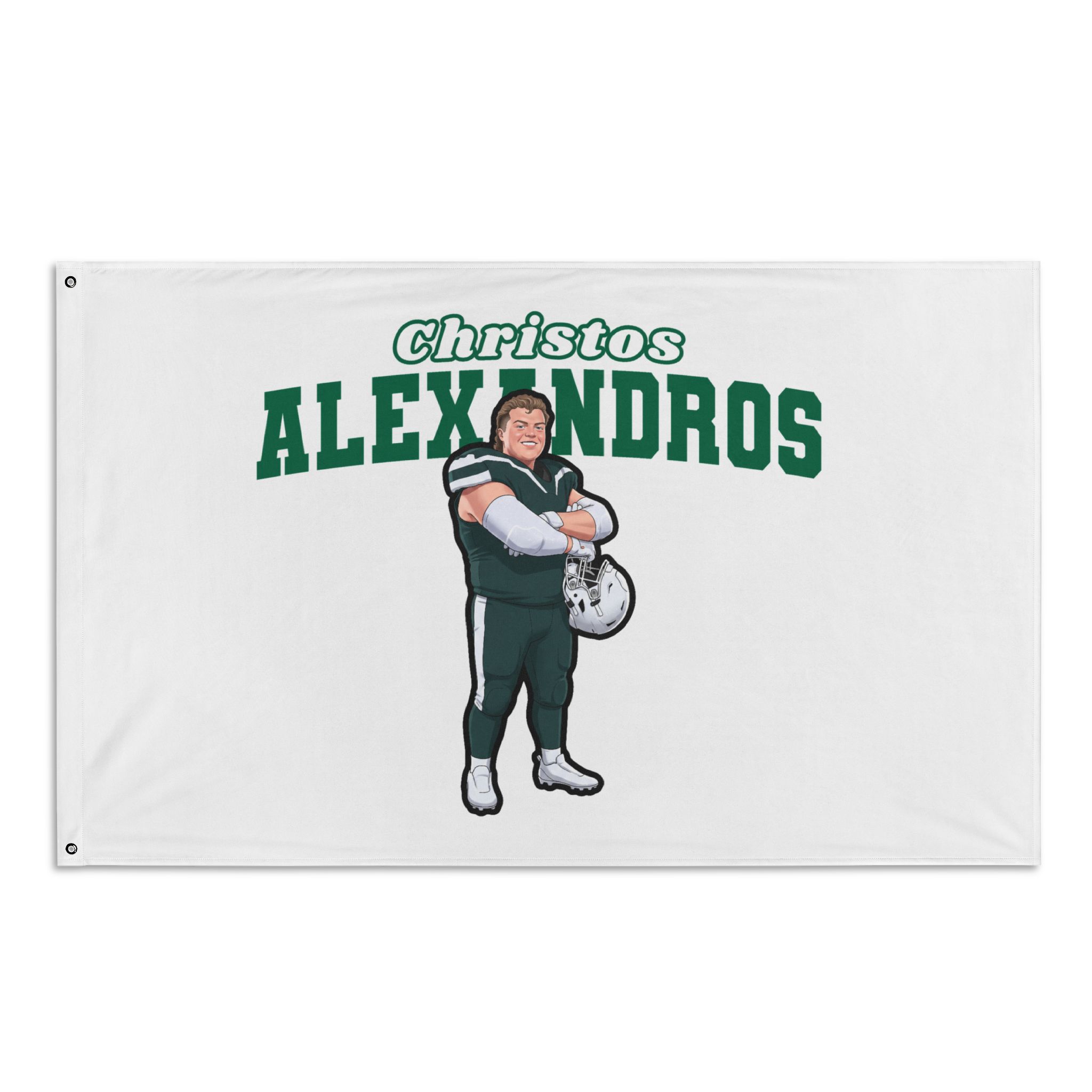 Flag (35 × 56 in) — character_name_arch in Classic