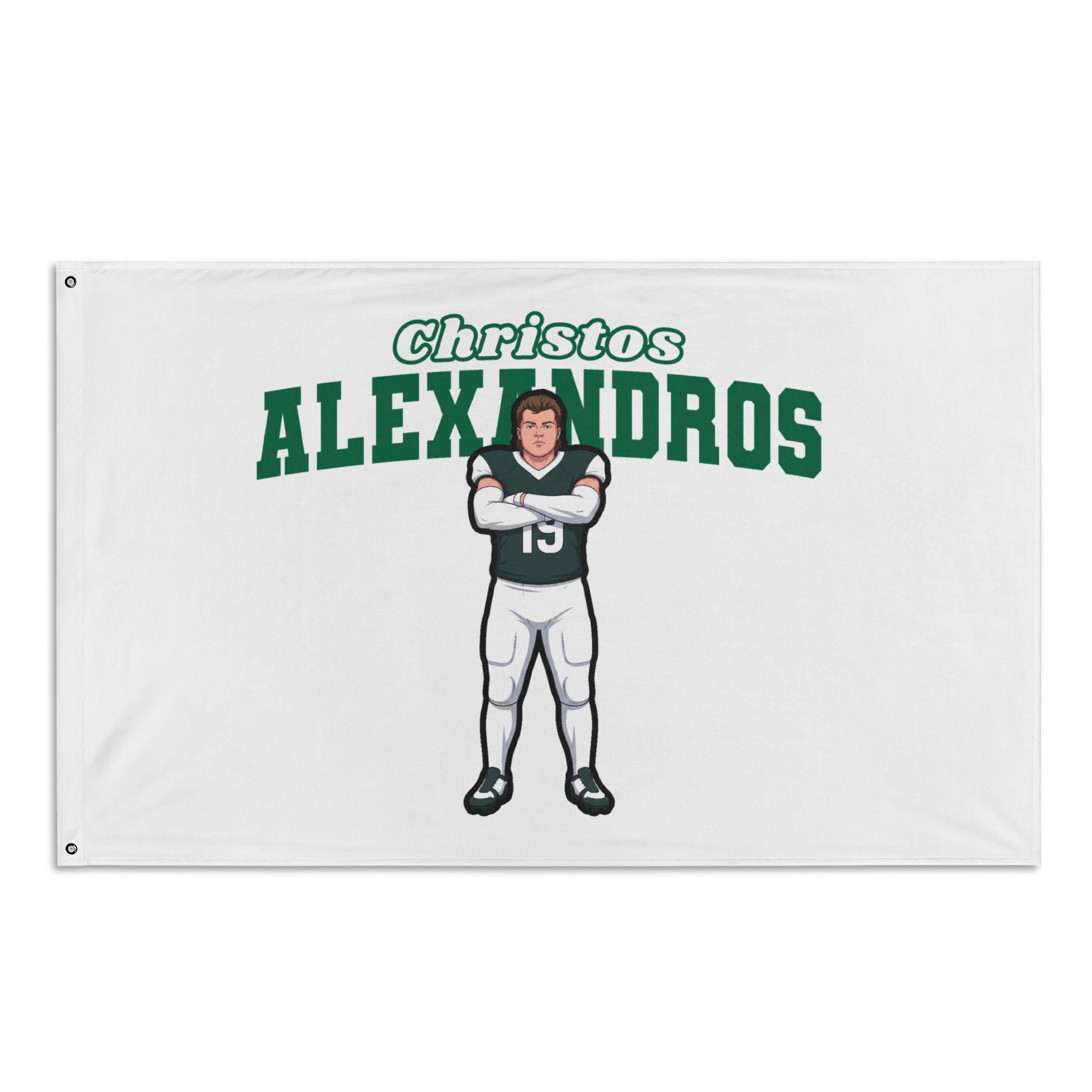 Flag (35 × 56 in) — character_name_arch in Classic