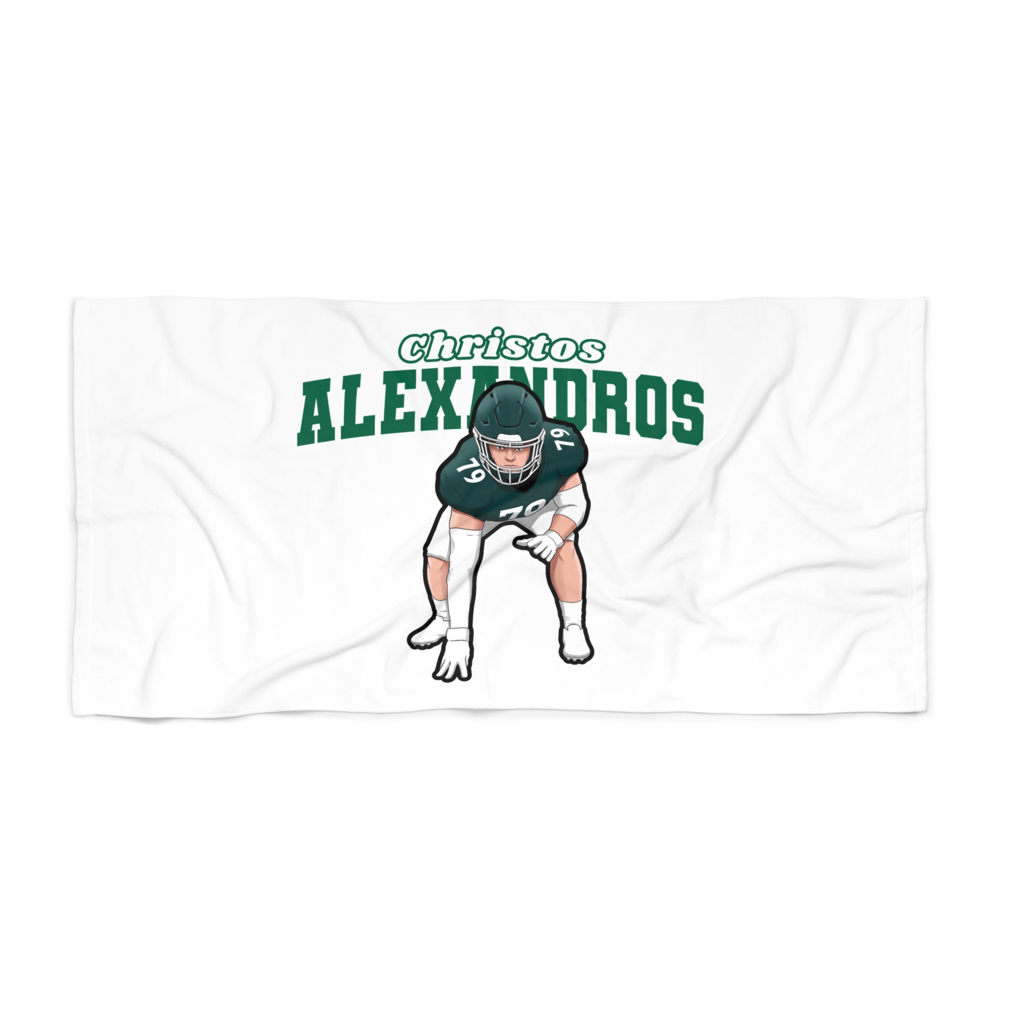 Beach Towel — character_name_arch in Classic