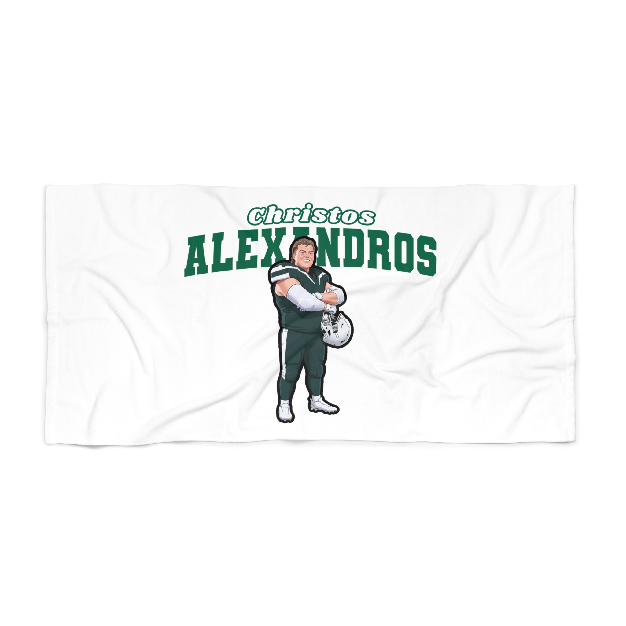 Beach Towel — character_name_arch in Classic