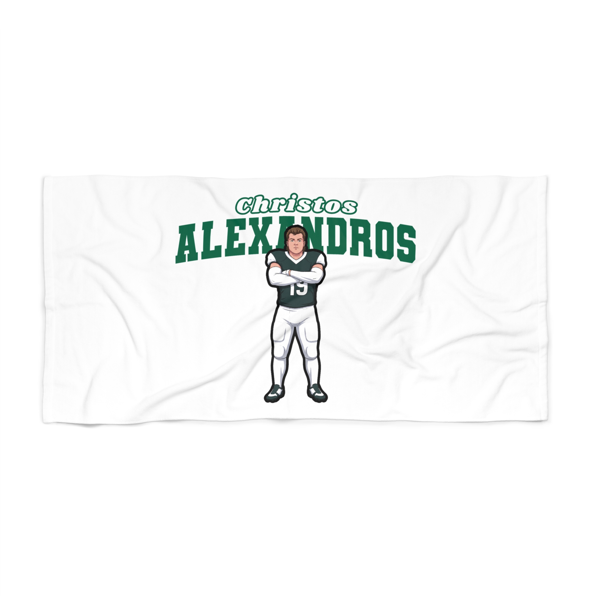 Beach Towel — character_name_arch in Classic