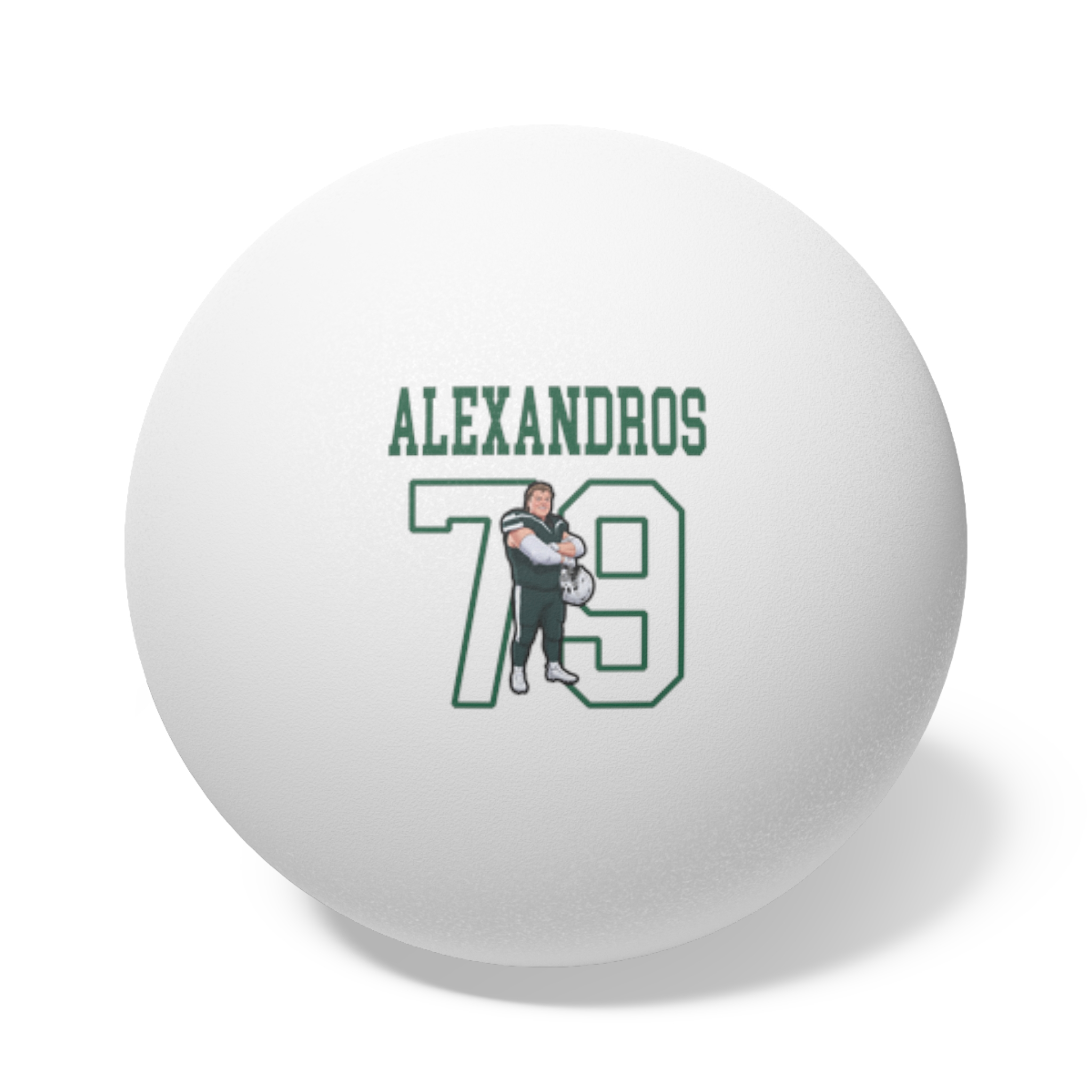 Ping Pong Balls, 6 pcs — character_shirsey in White