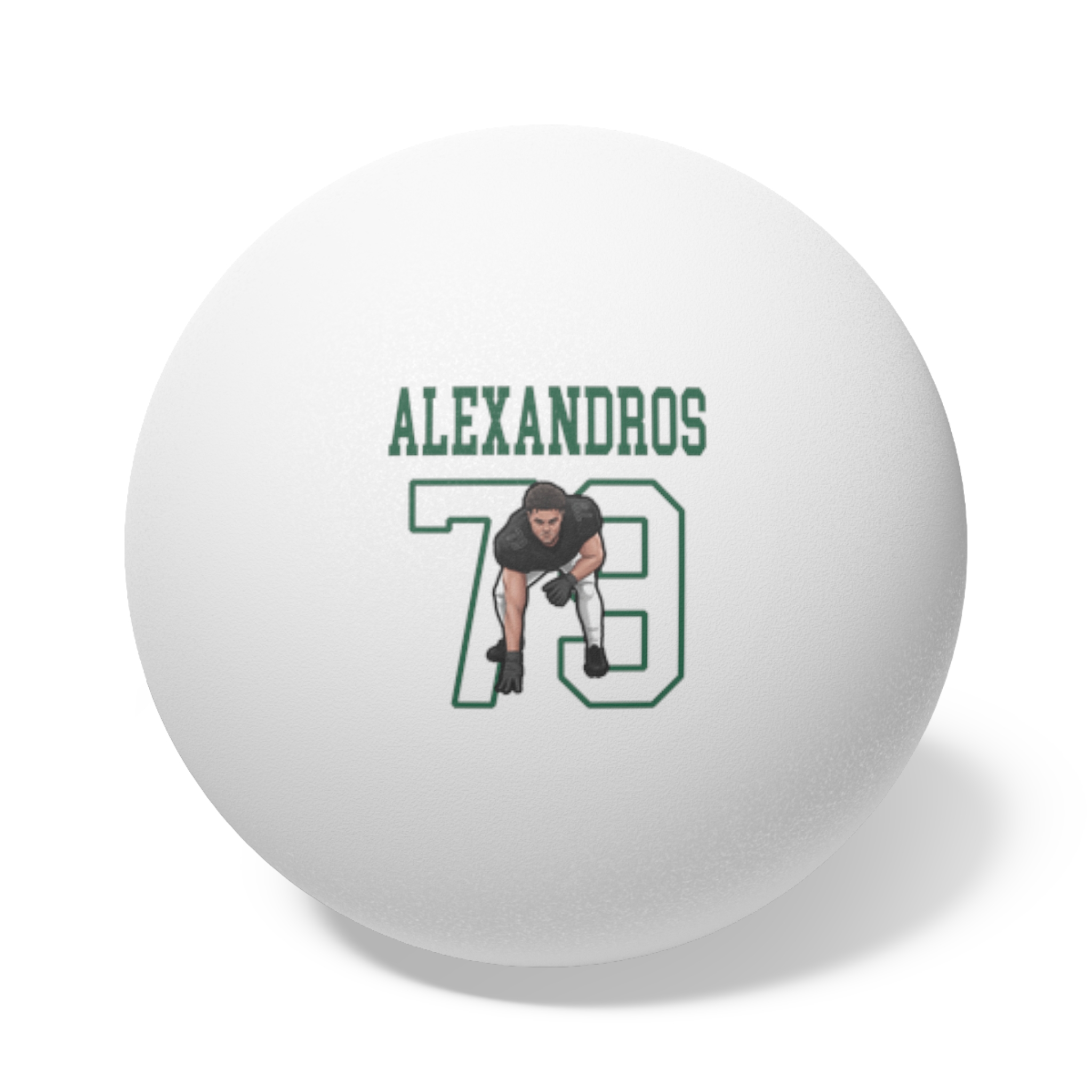 Ping Pong Balls, 6 pcs — character_shirsey in White