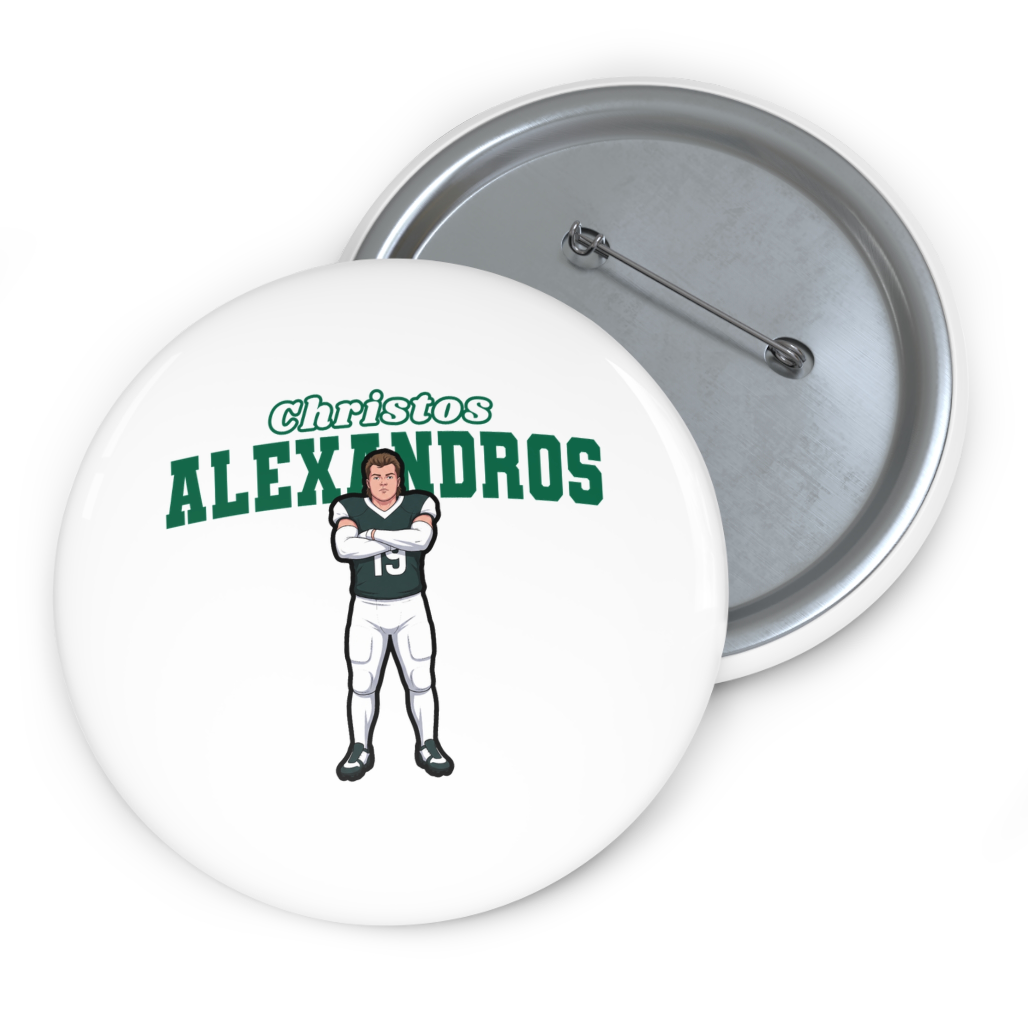 Game Day Pin — character_name_arch in Classic