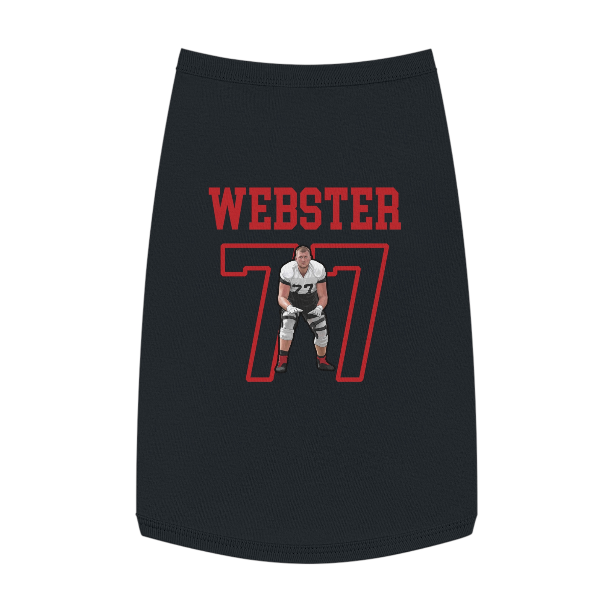 Pet Tank Top — character_shirsey in Black