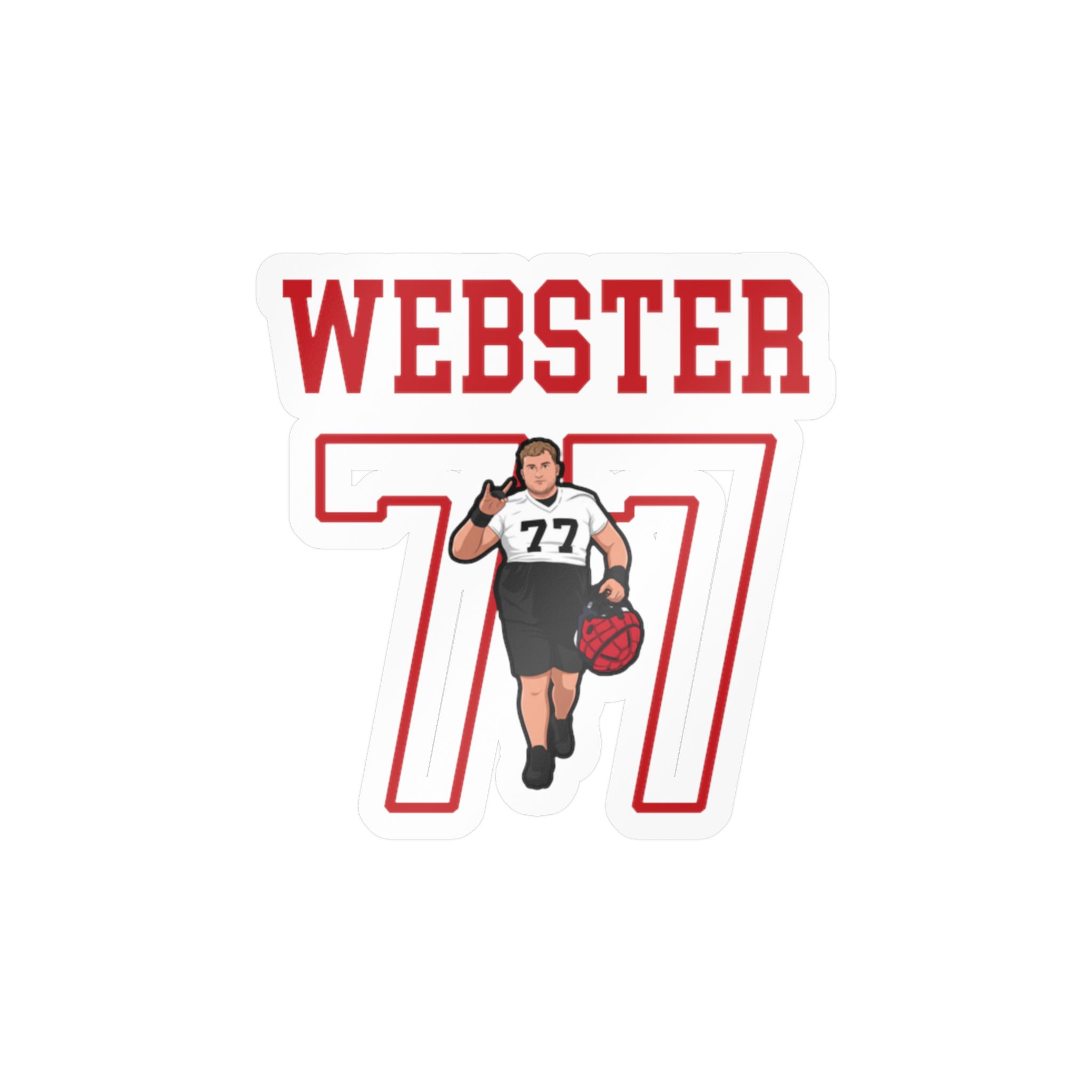 Vinyl Sticker — character_shirsey in Classic