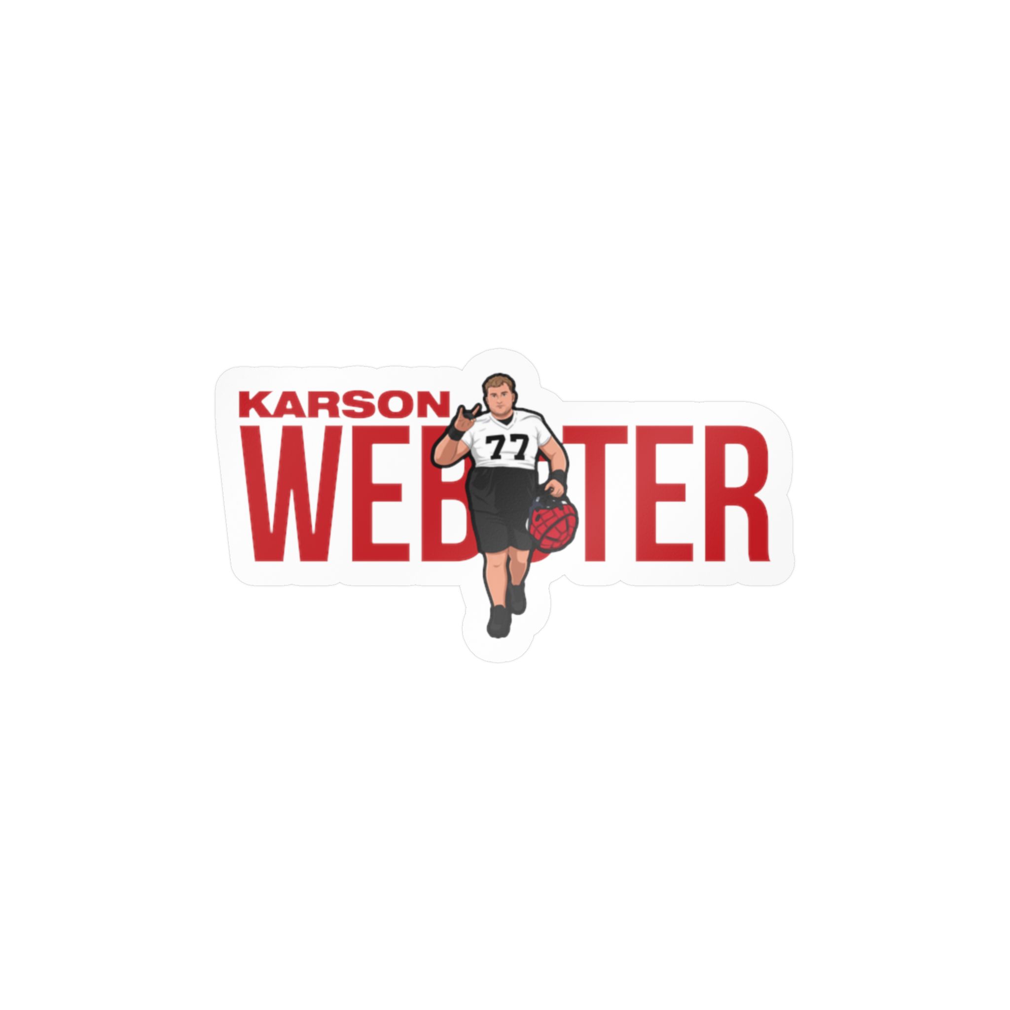 Vinyl Sticker — character_player_name in Classic