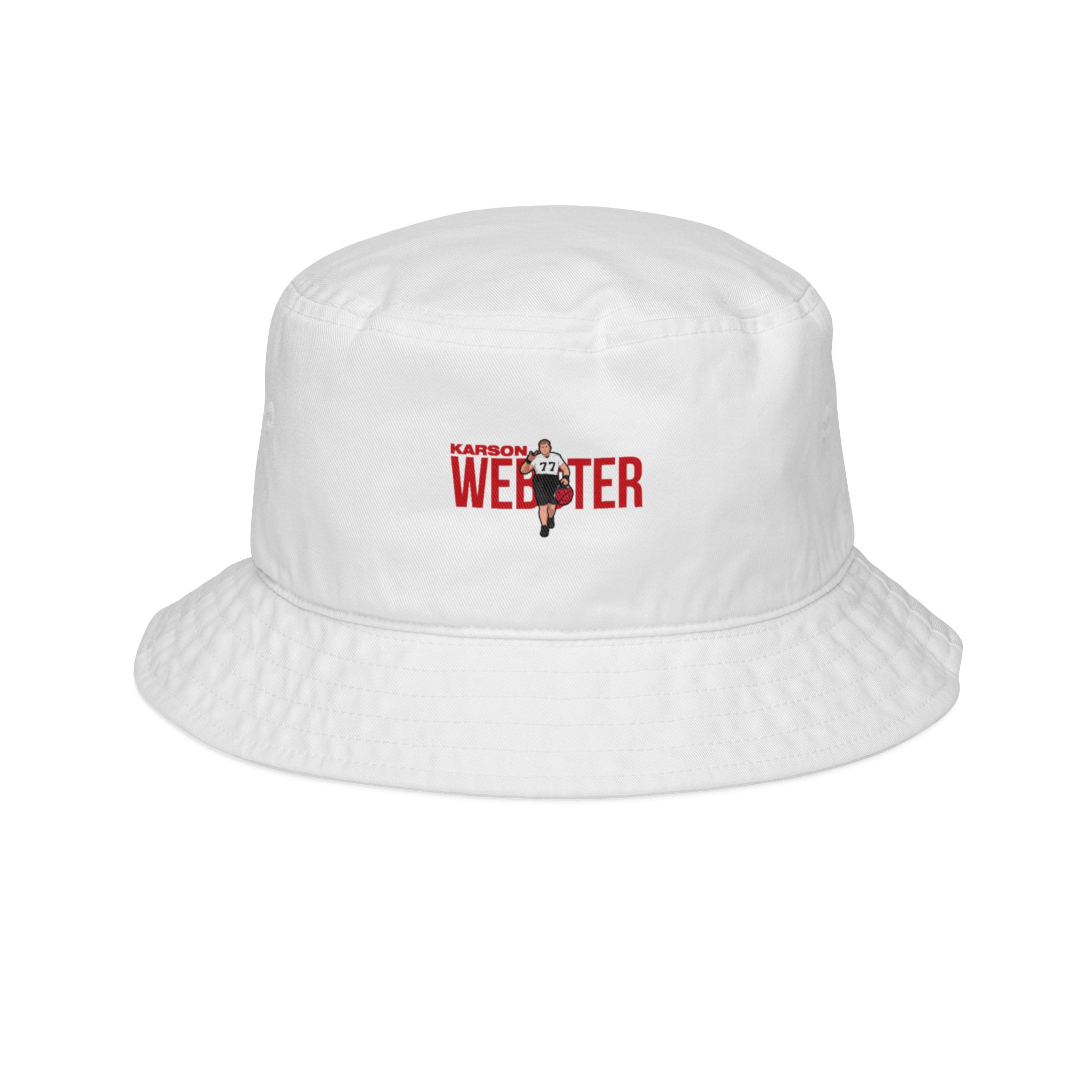 Bucket Hat — character_player_name in White