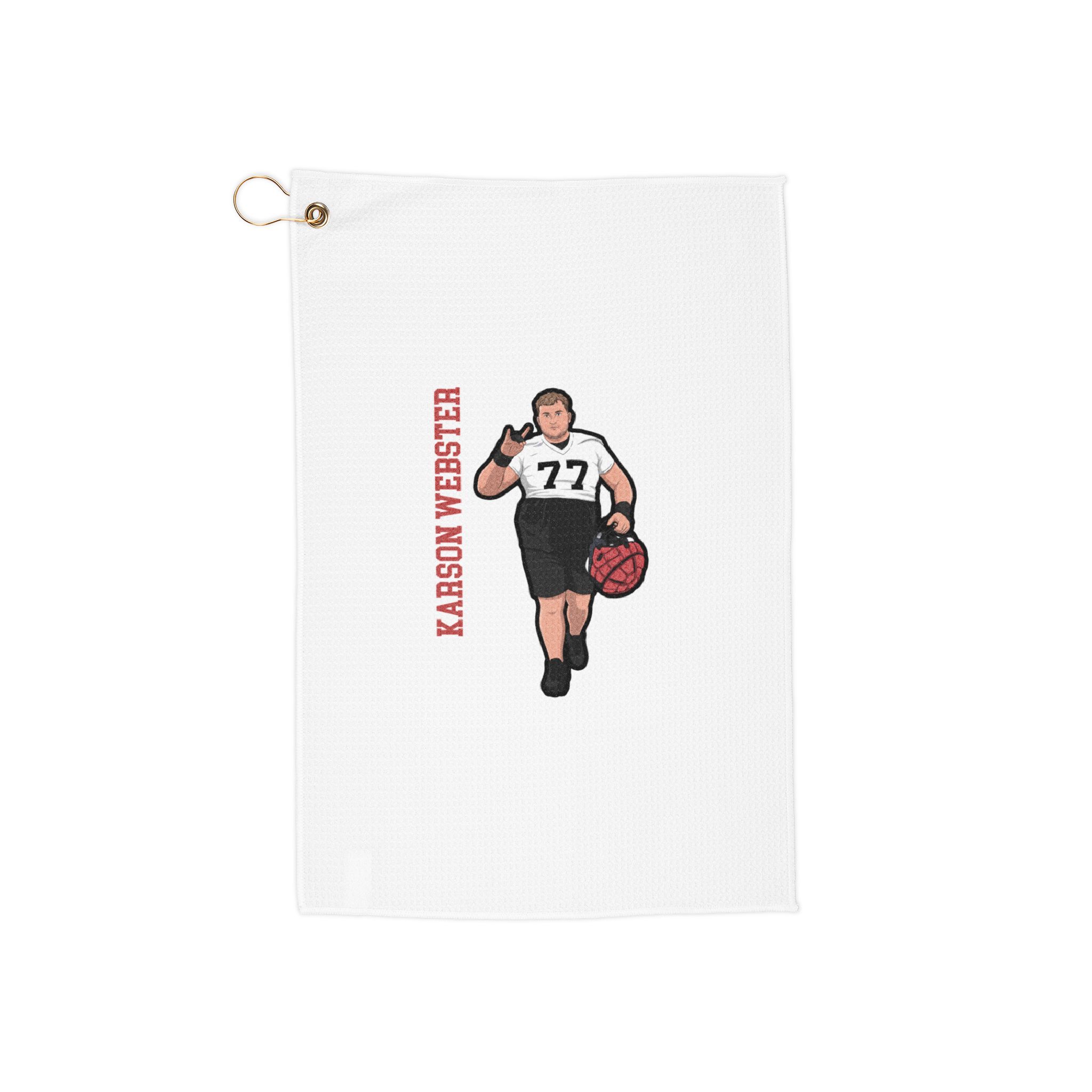 Golf Towel — character_name_vertical in Classic