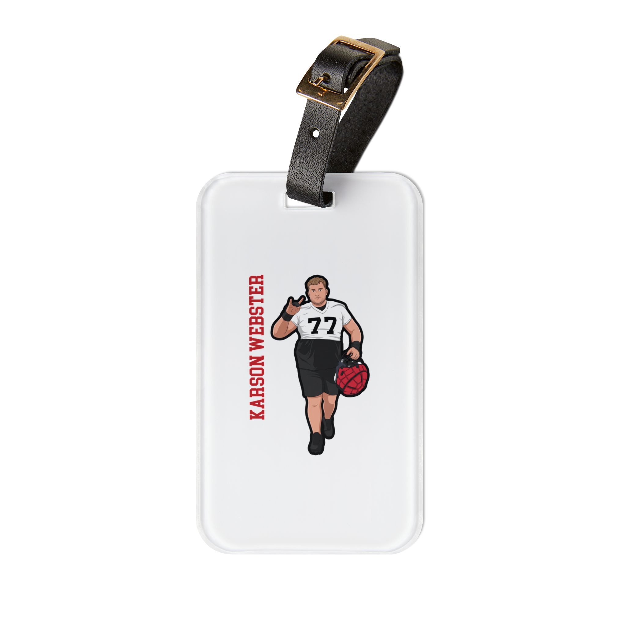 Luggage Tag — character_name_vertical in Classic