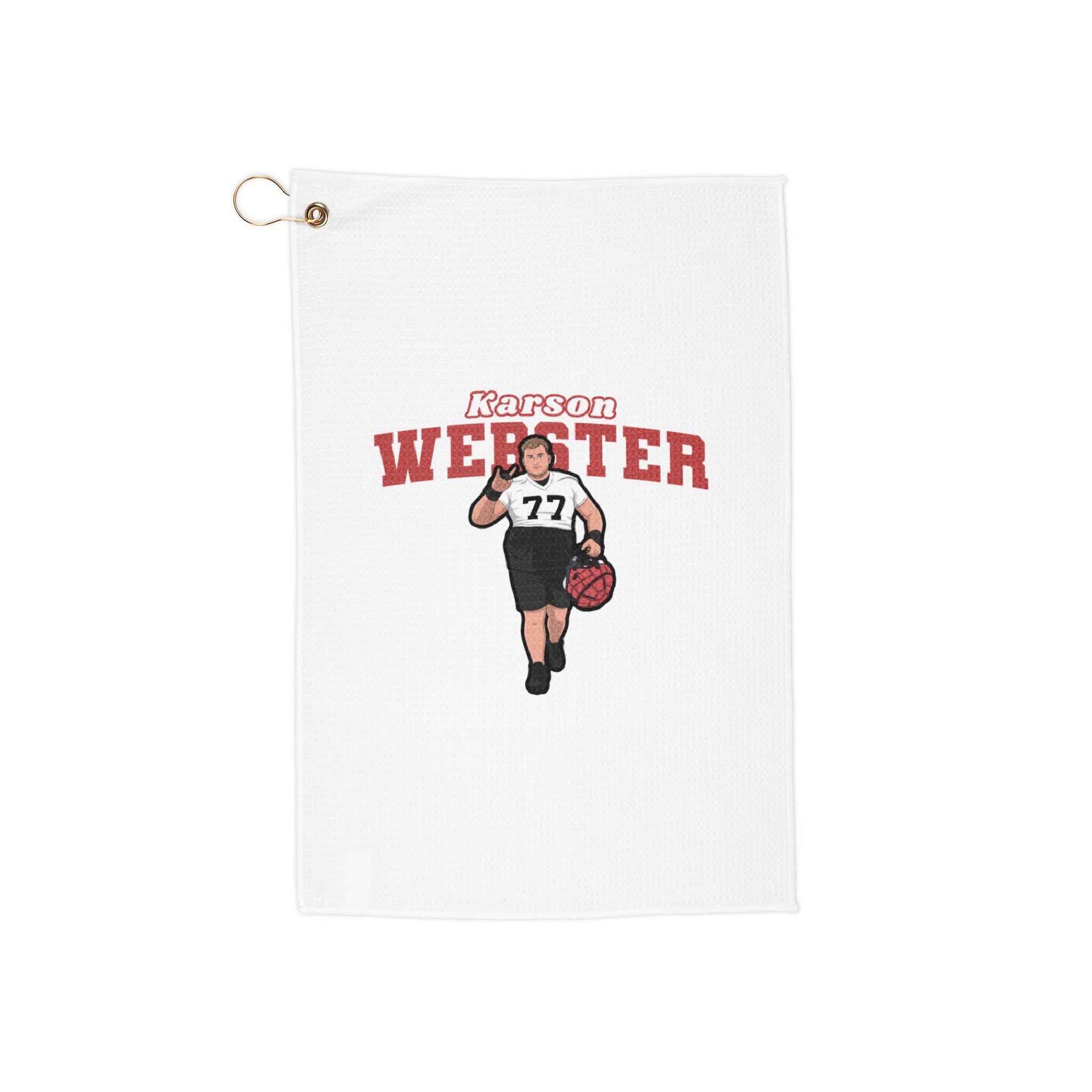 Golf Towel — character_name_arch in Classic