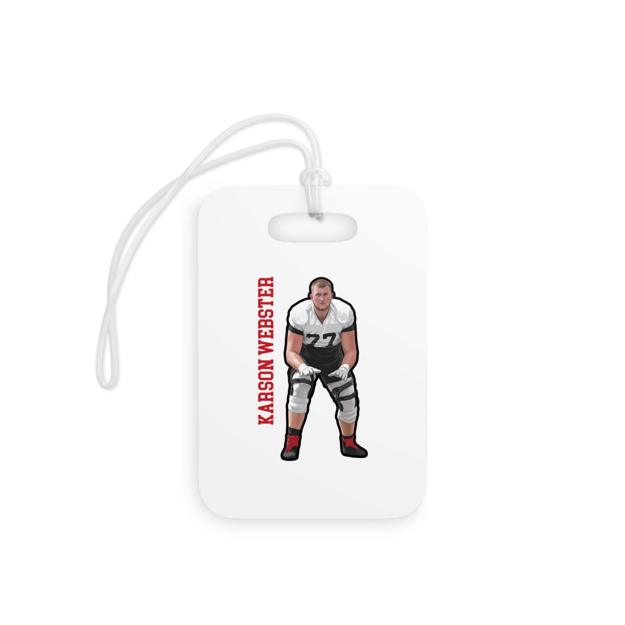 Bag Tag — character_name_vertical in Classic