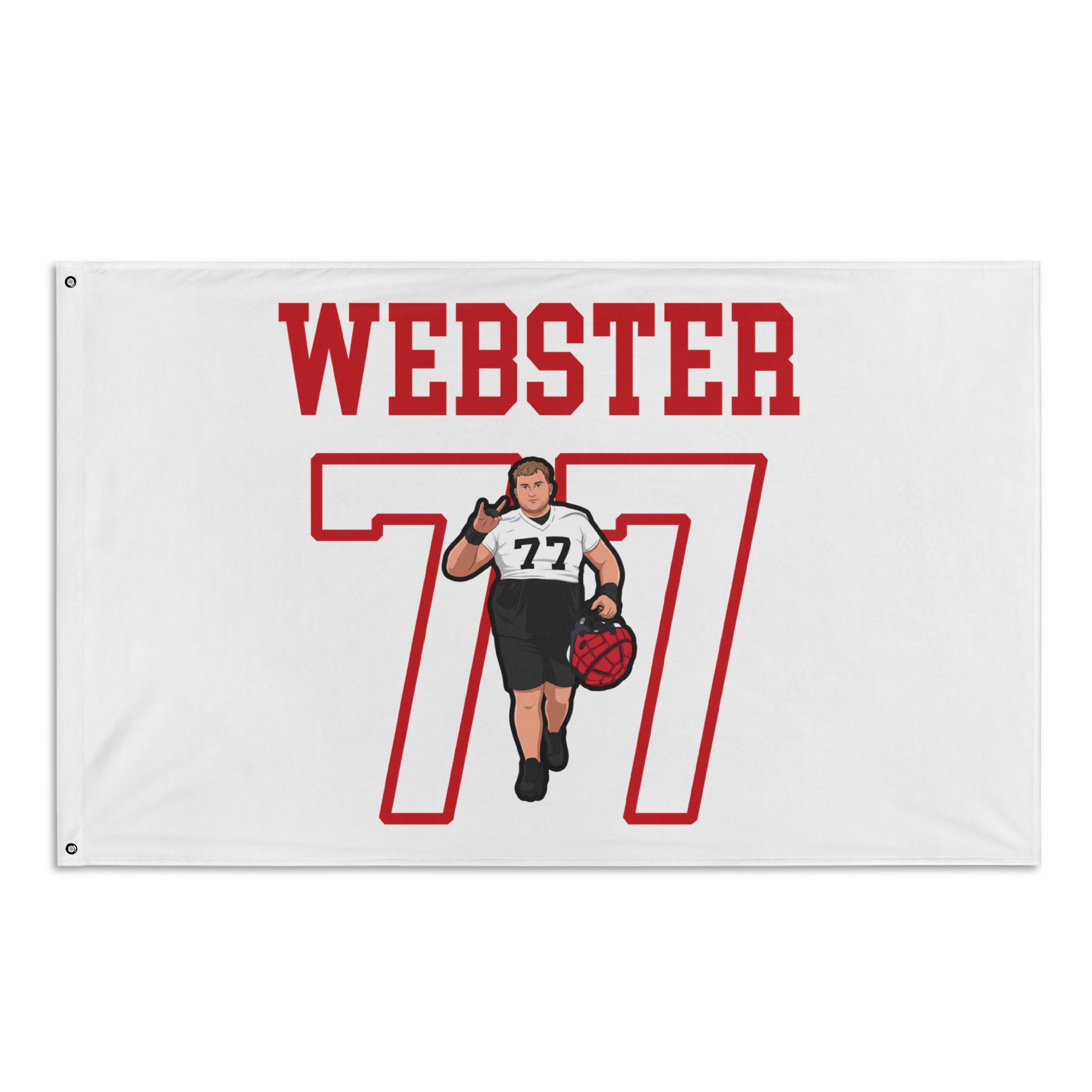 Flag (35 × 56 in) — character_shirsey in Classic