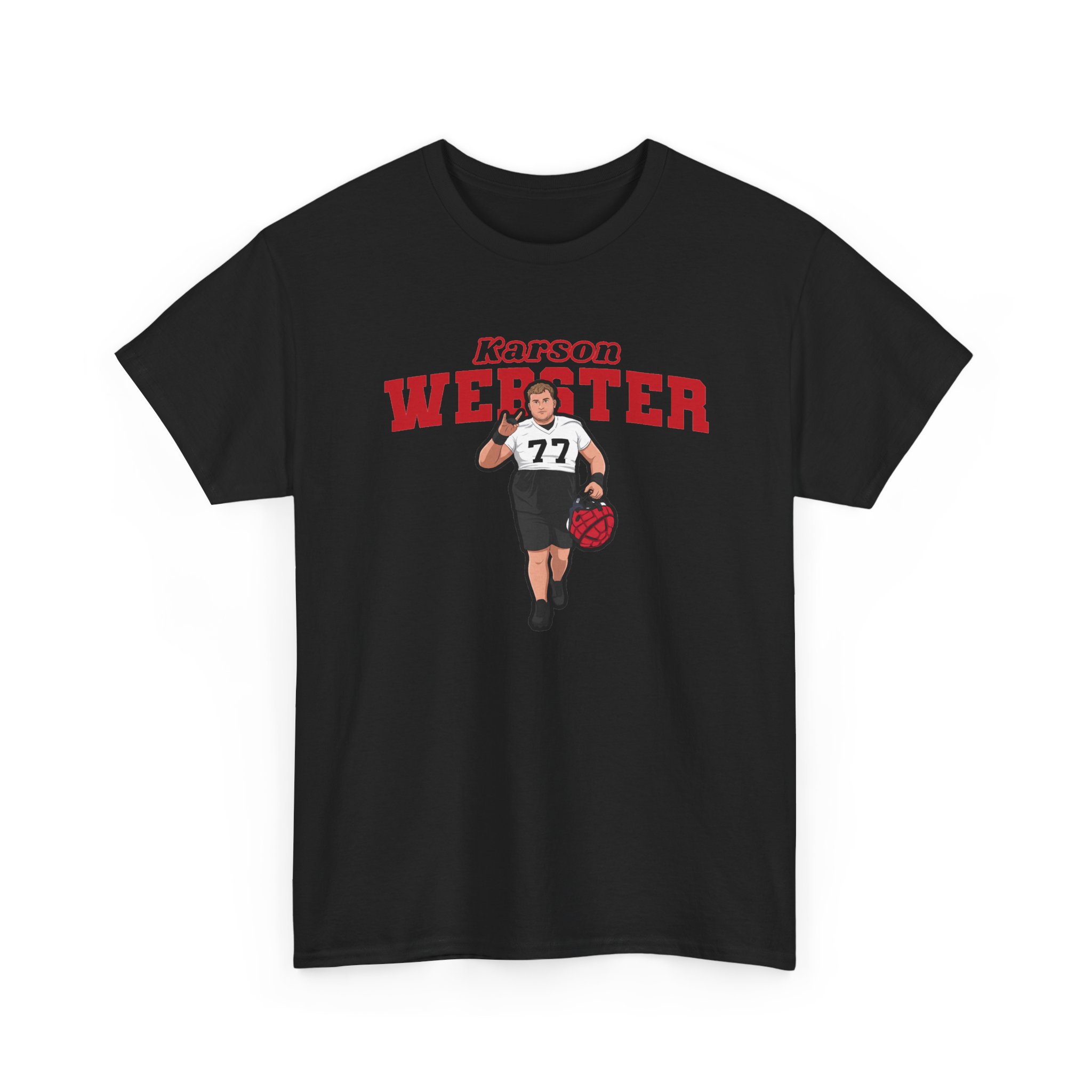 Tee — character_name_arch in Black