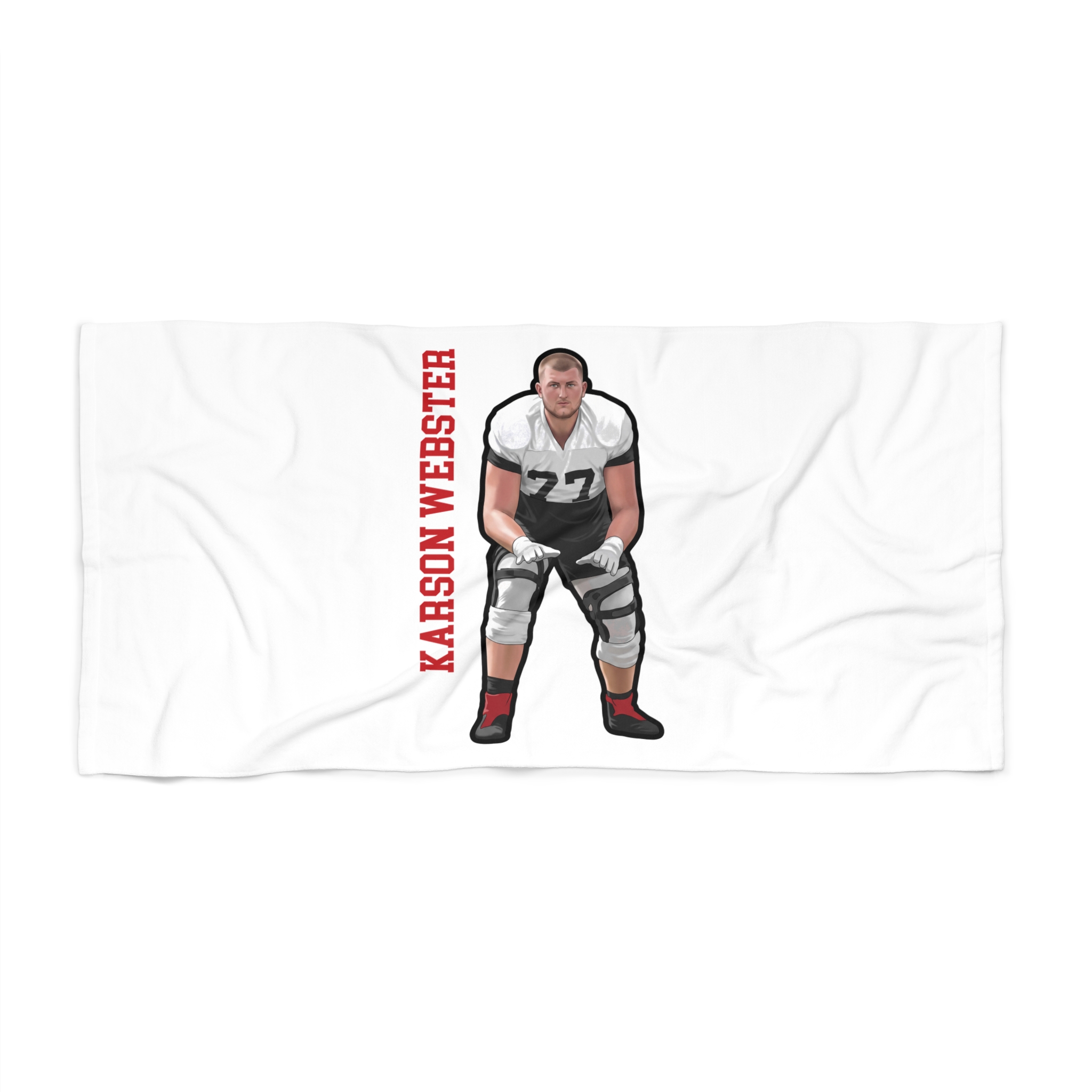 Beach Towel — character_name_vertical in Classic