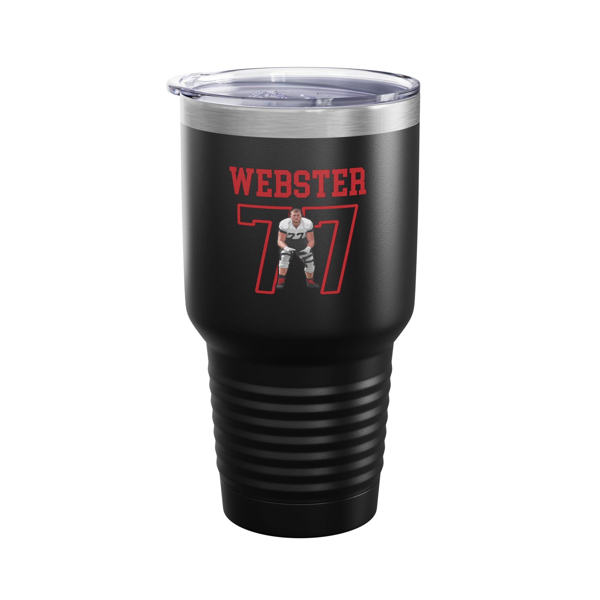 30oz Tumbler — character_shirsey in Black