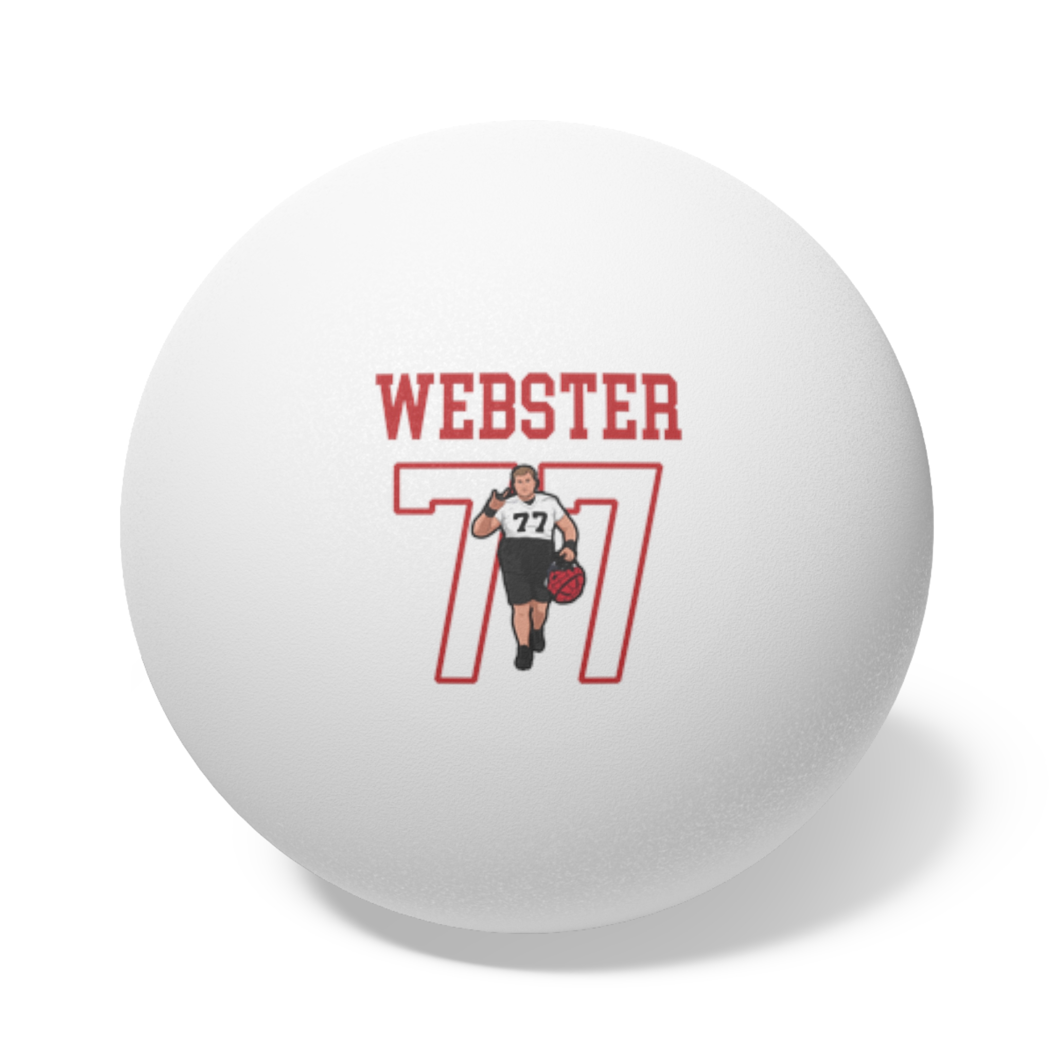 Ping Pong Balls, 6 pcs — character_shirsey in White