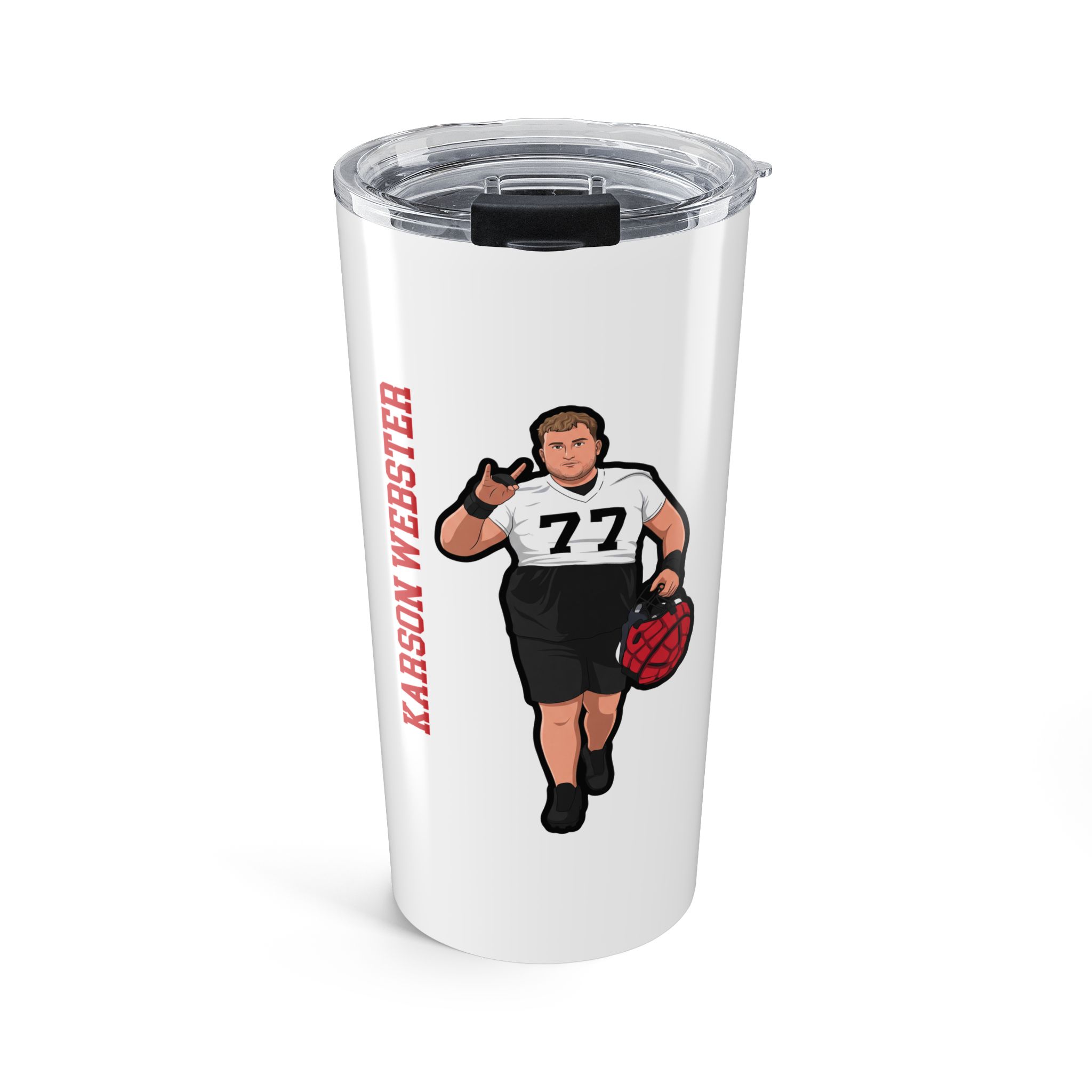 20oz Tumbler — character_name_vertical in Classic