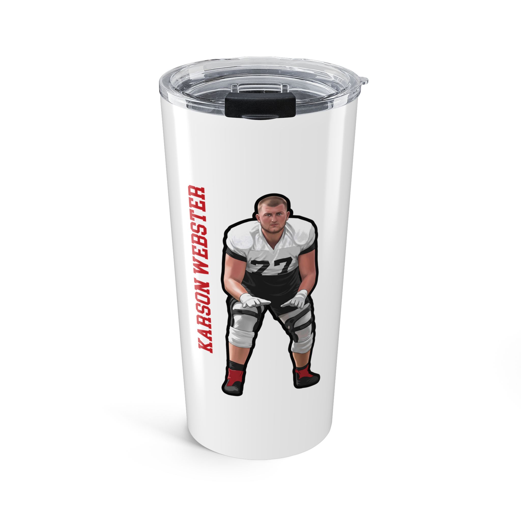 20oz Tumbler — character_name_vertical in Classic