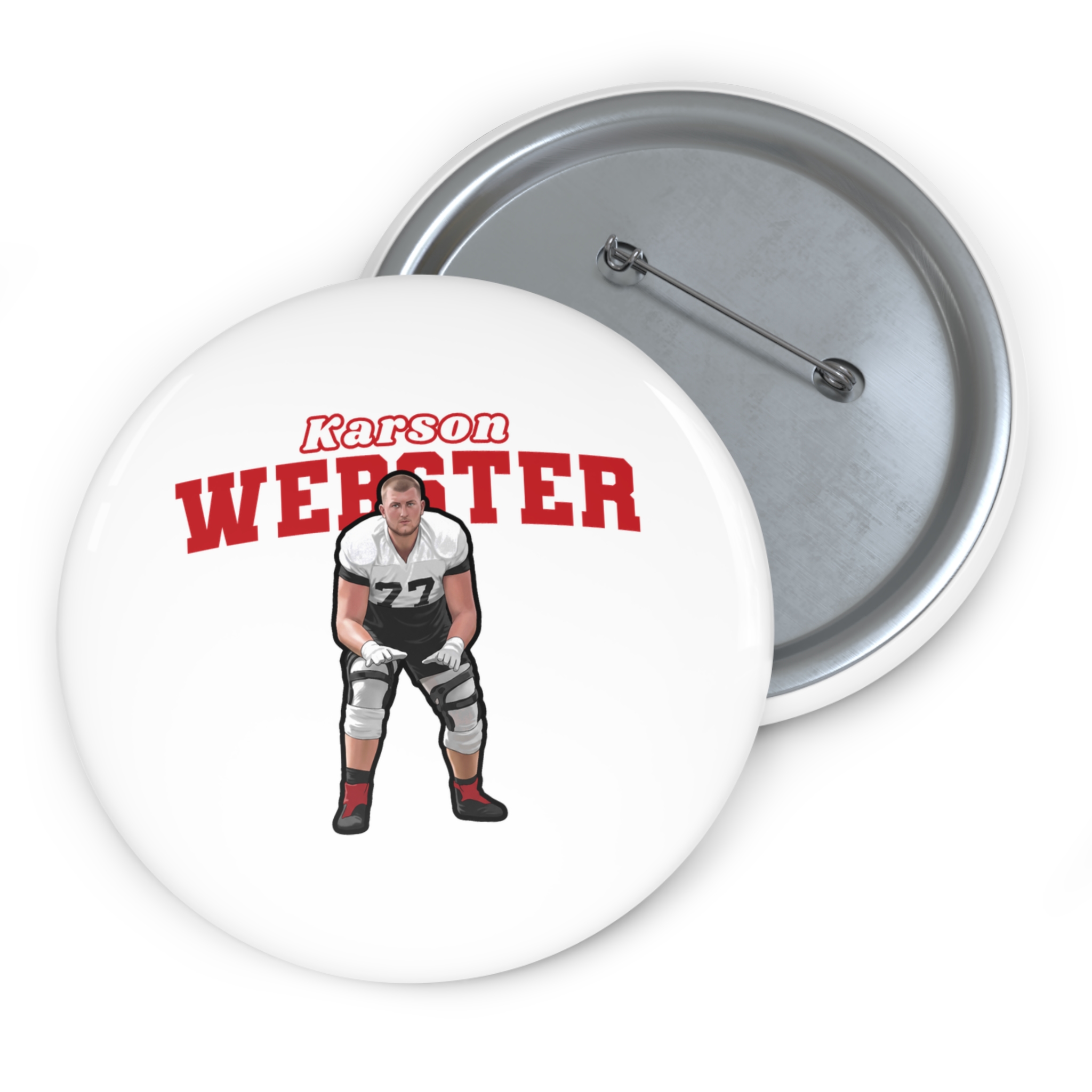 Game Day Pin — character_name_arch in Classic