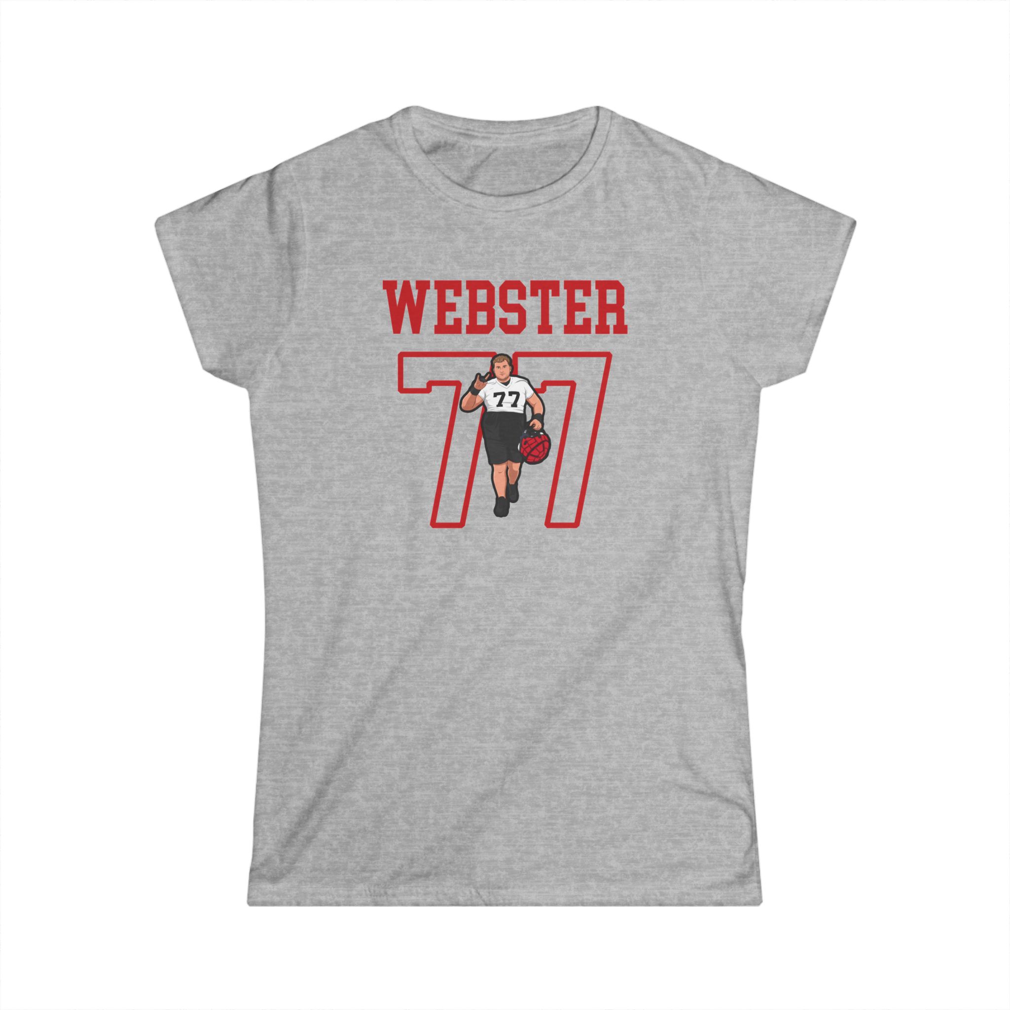 Women's Softstyle Tee — character_shirsey in Grey