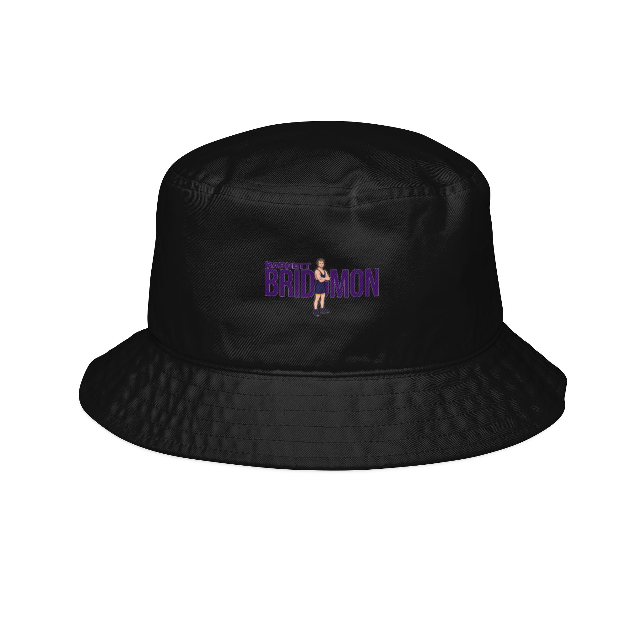 Bucket Hat — character_player_name in Black