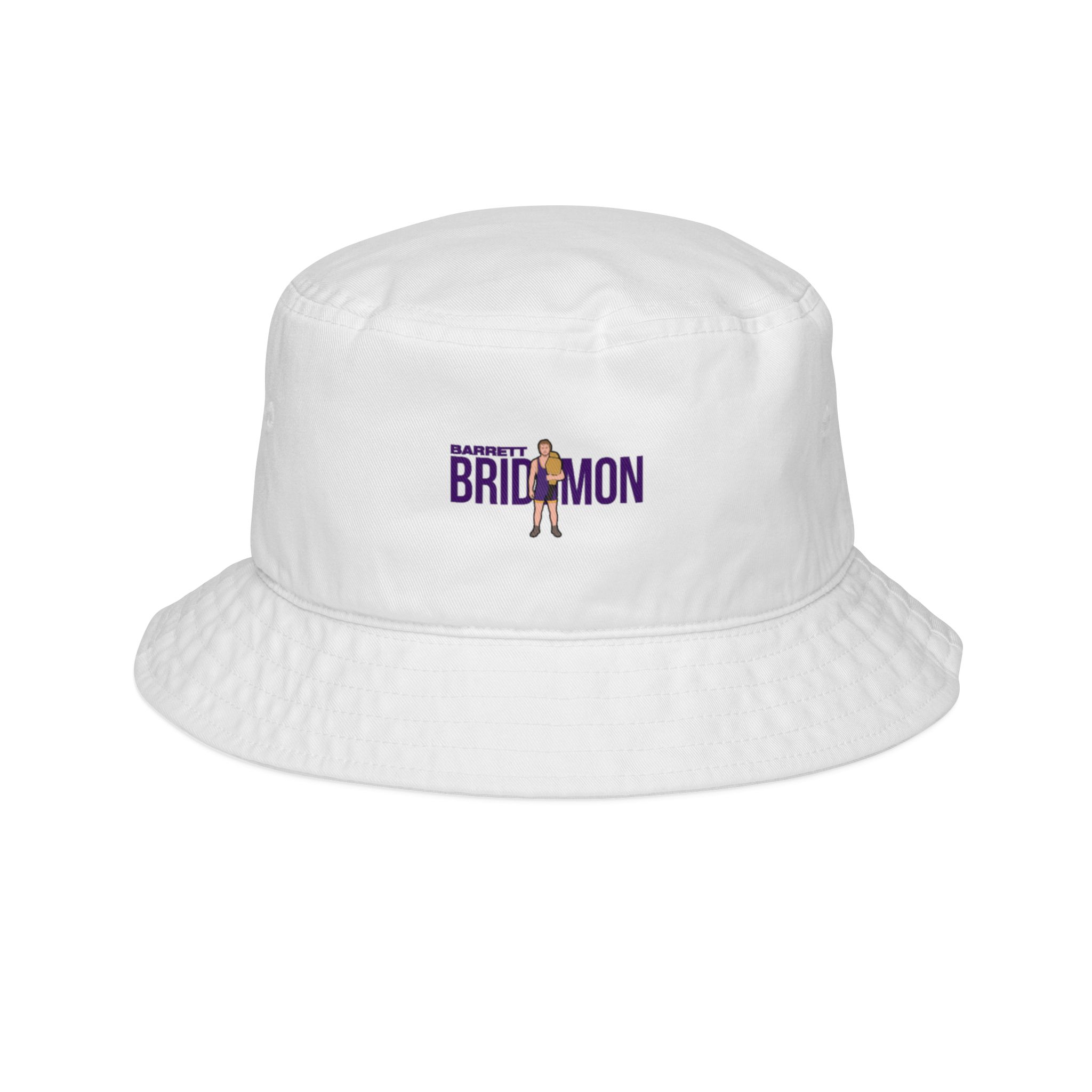 Bucket Hat — character_player_name in White