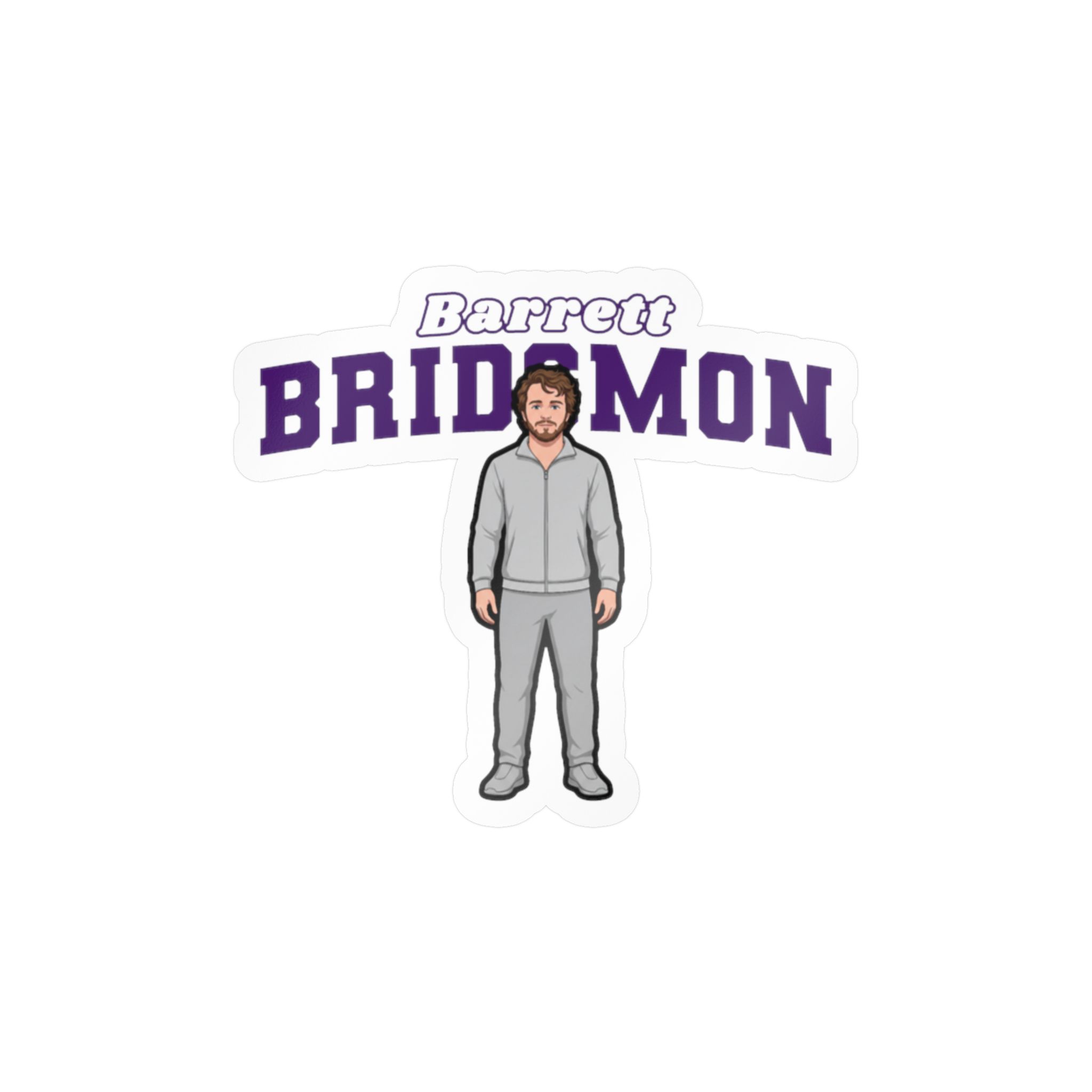 Vinyl Sticker — character_name_arch in Classic