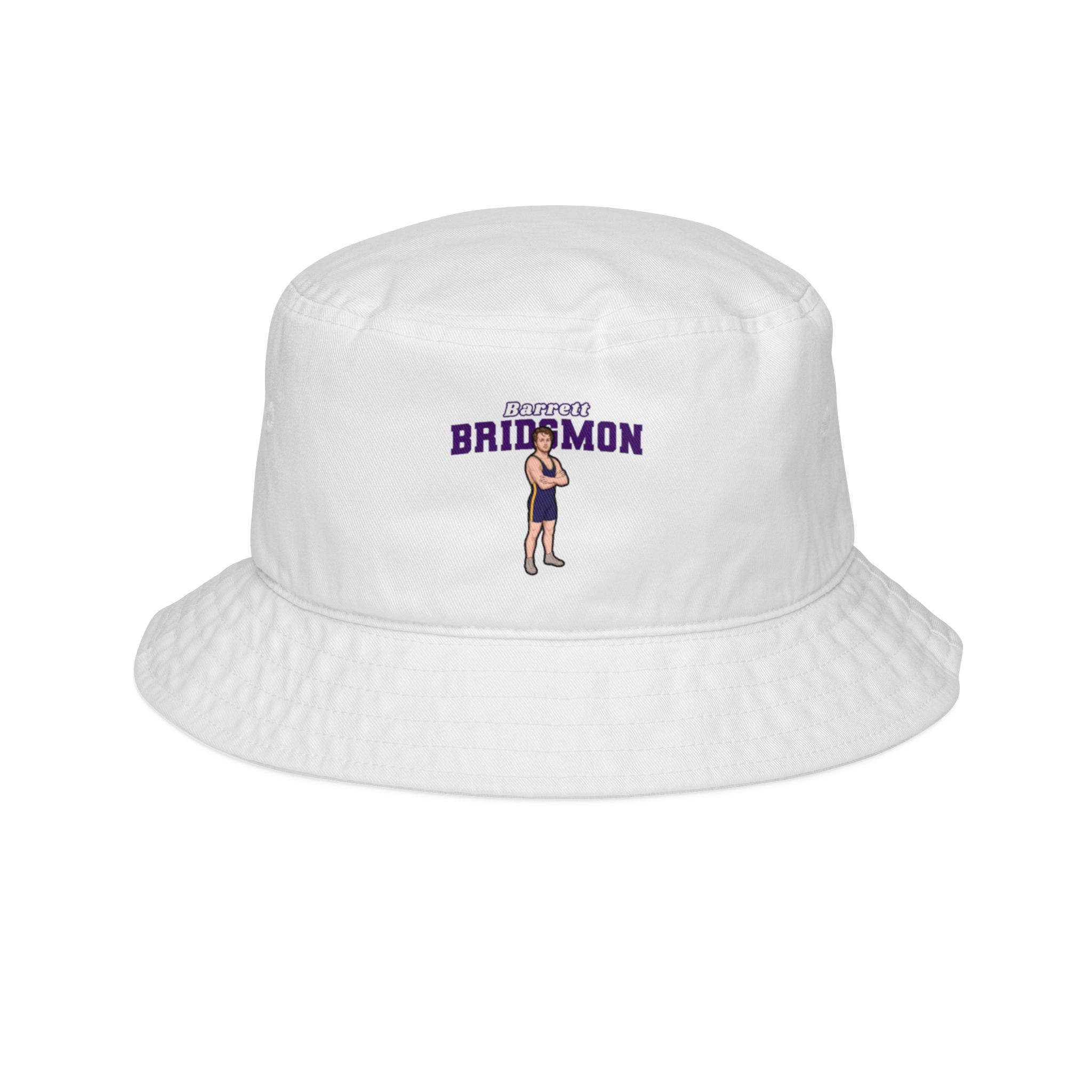 Bucket Hat — character_name_arch in White