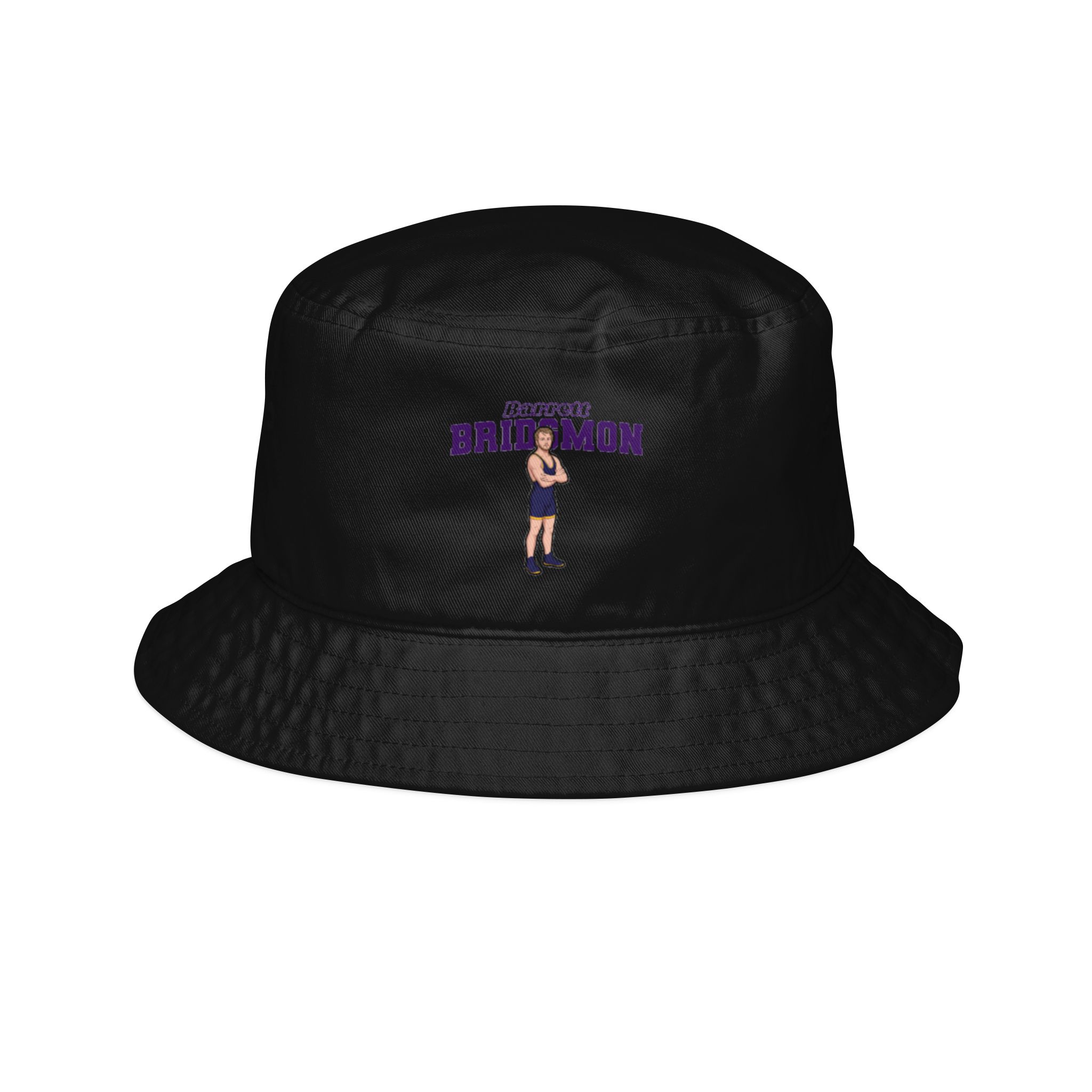 Bucket Hat — character_name_arch in Black
