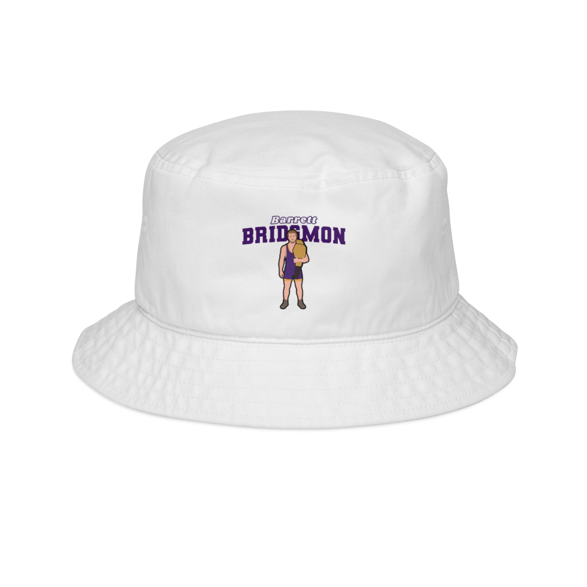 Bucket Hat — character_name_arch in White