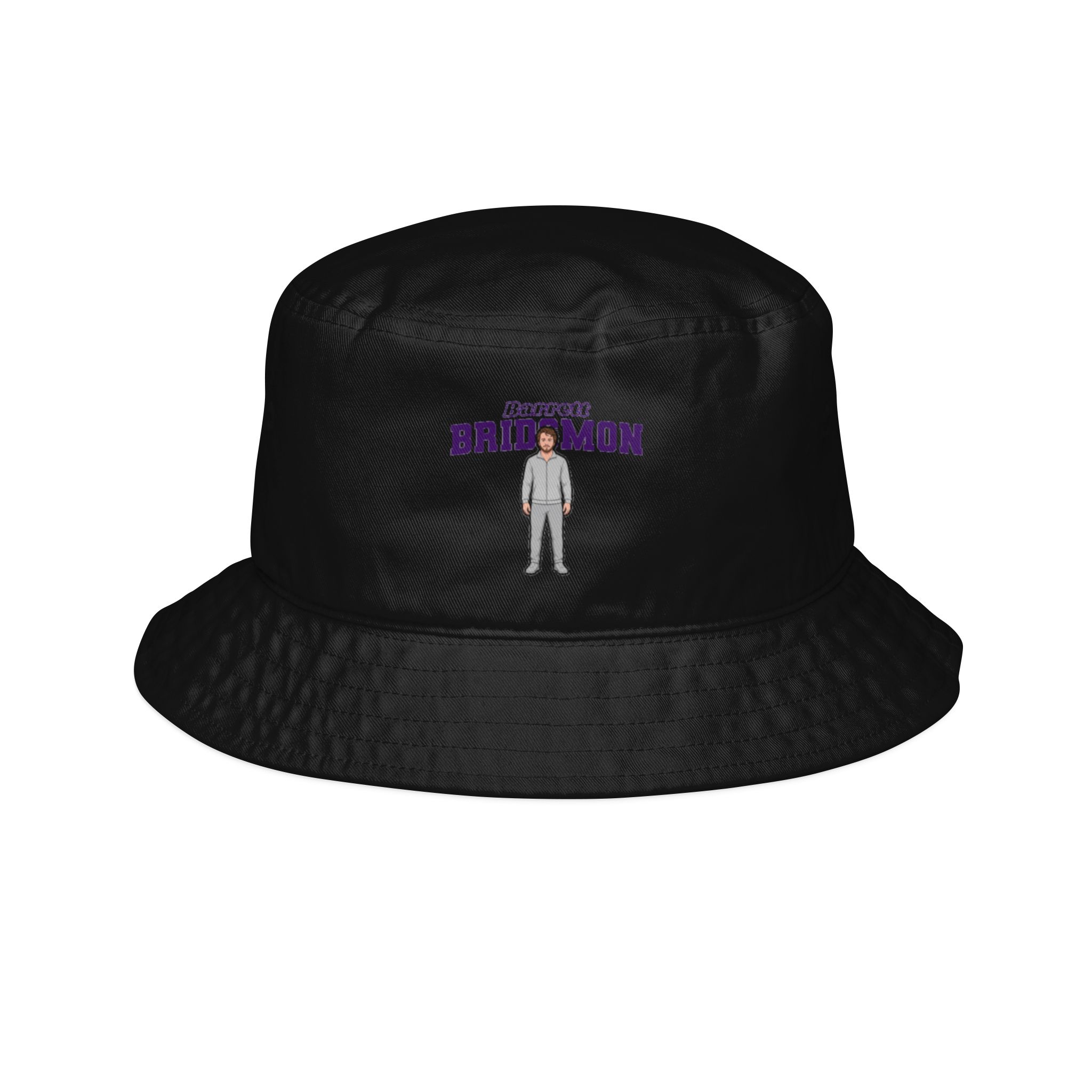 Bucket Hat — character_name_arch in Black