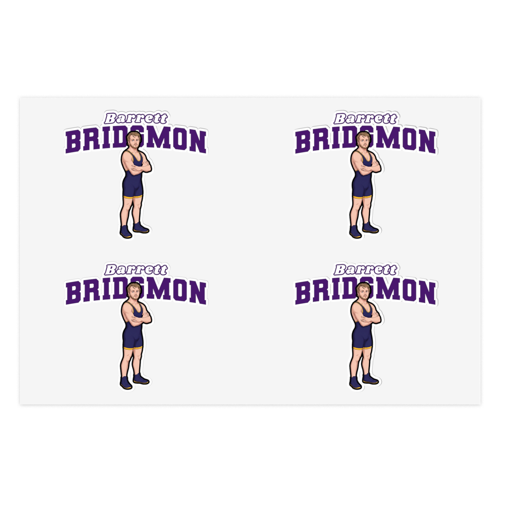 Sticker Sheet — character_name_arch in Classic