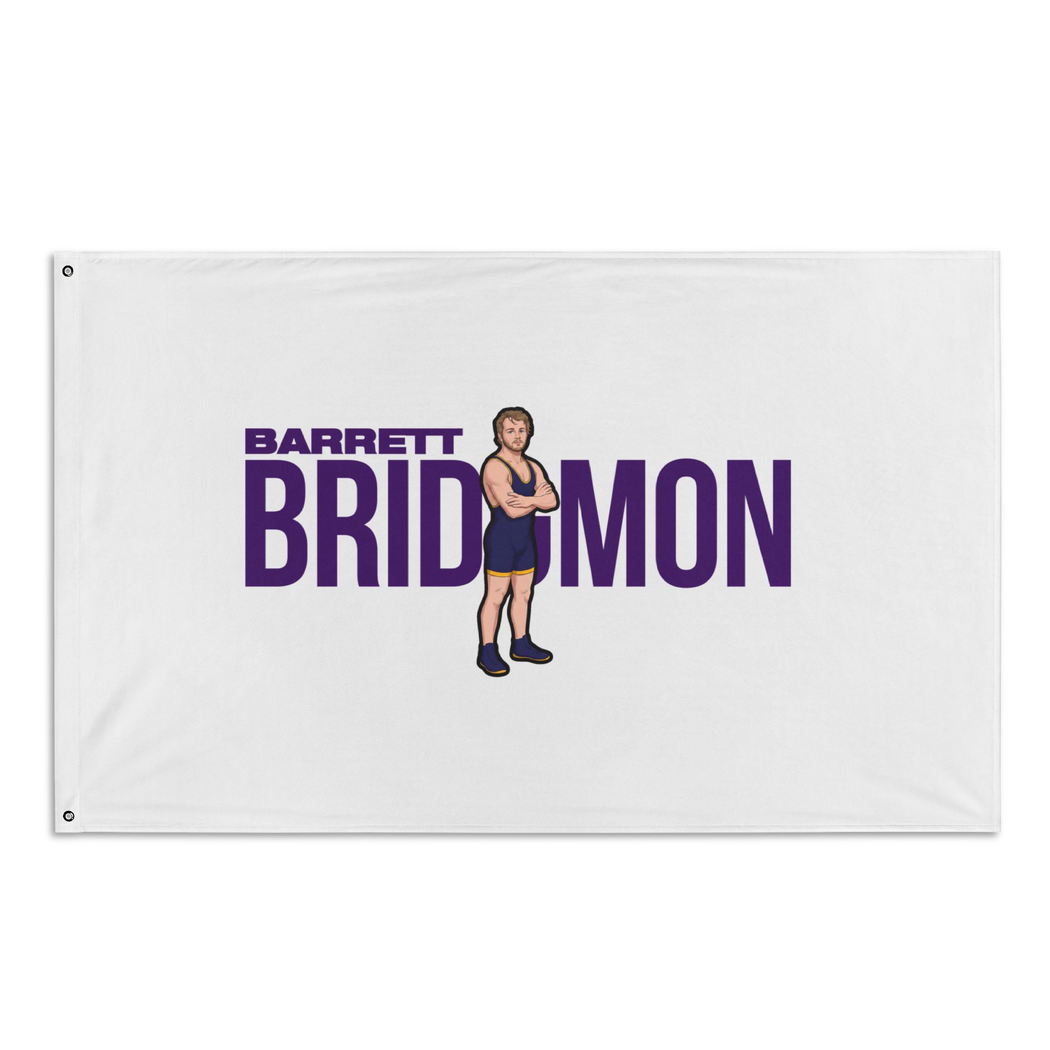 Flag (35 × 56 in) — character_player_name in Classic
