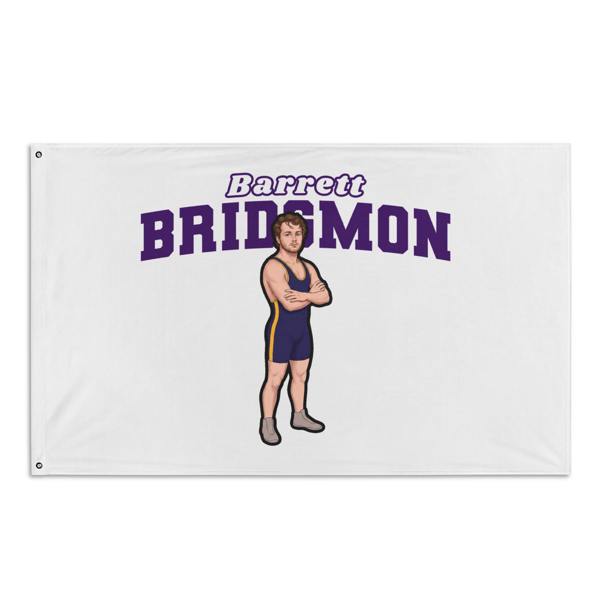 Flag (35 × 56 in) — character_name_arch in Classic