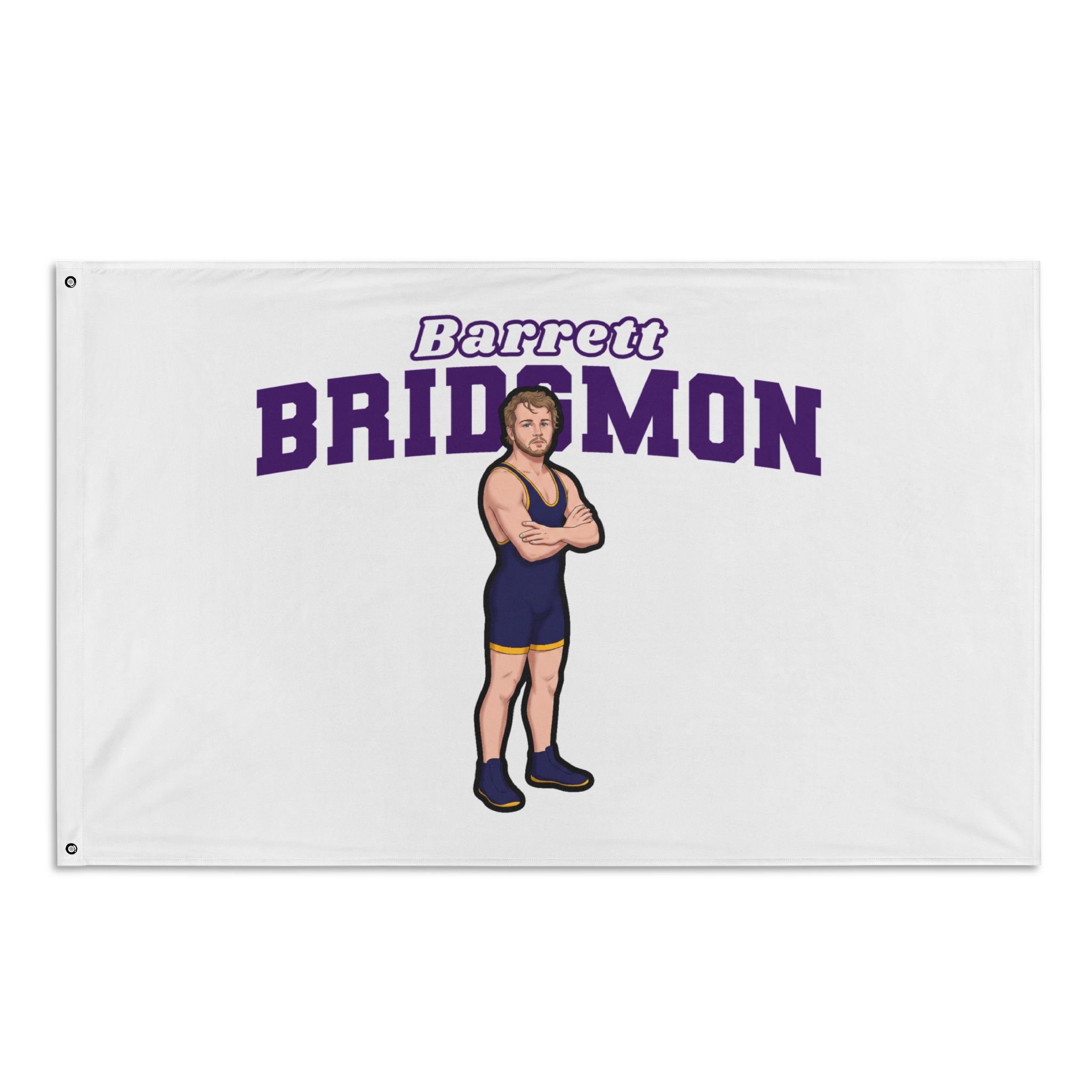 Flag (35 × 56 in) — character_name_arch in Classic