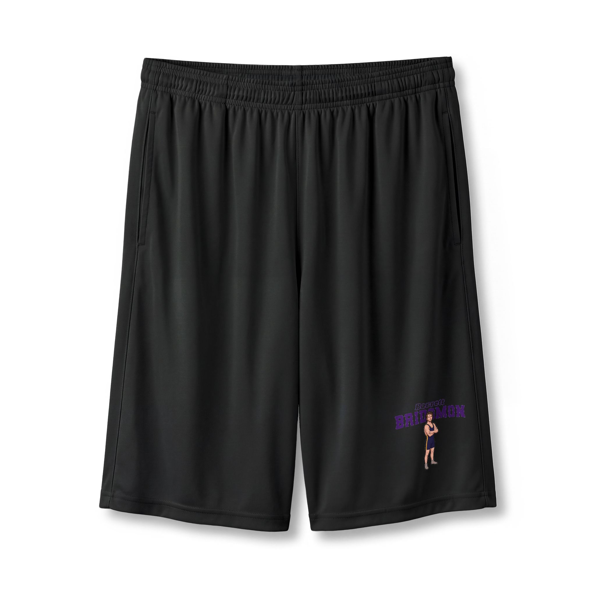 Shorts — character_name_arch in Black