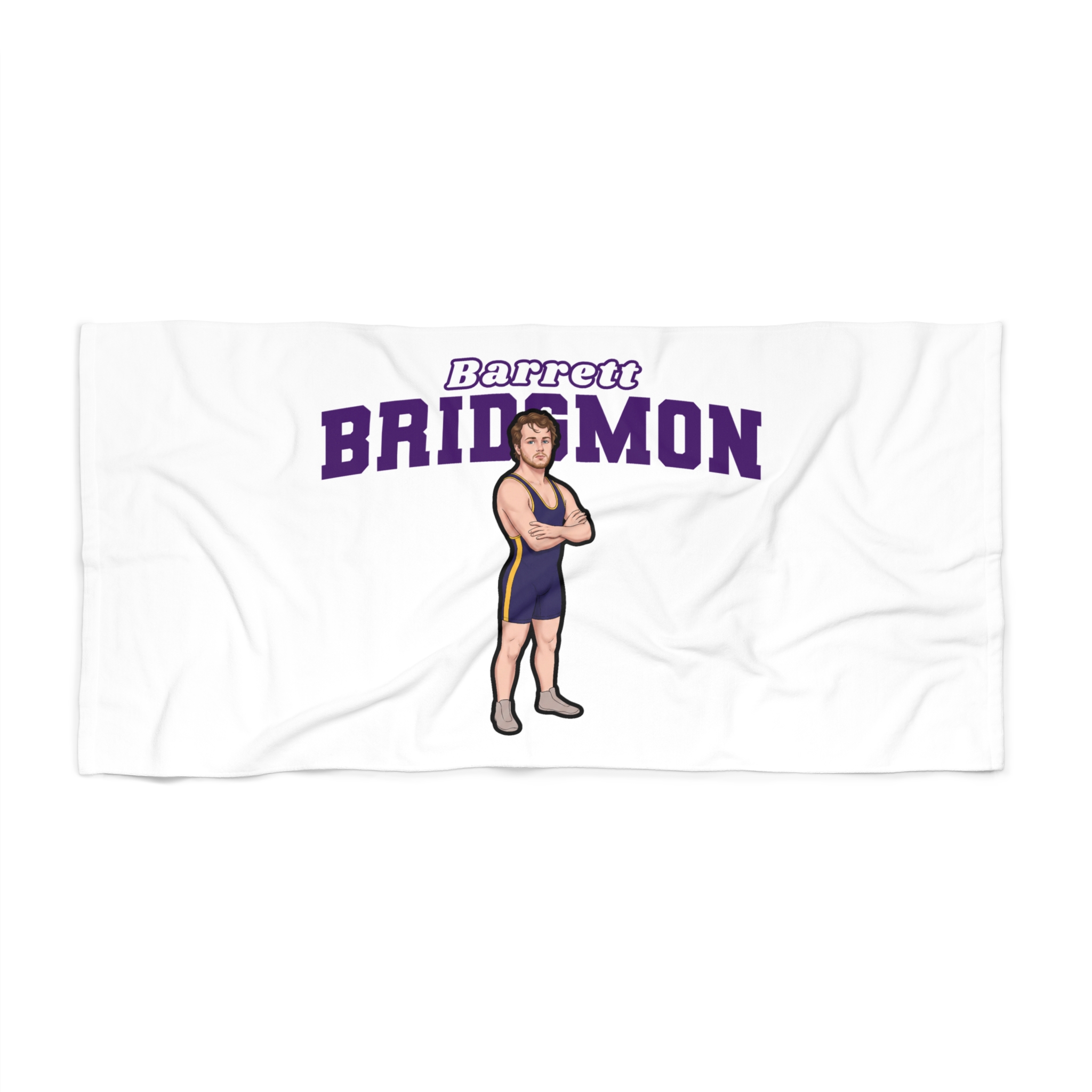 Beach Towel — character_name_arch in Classic