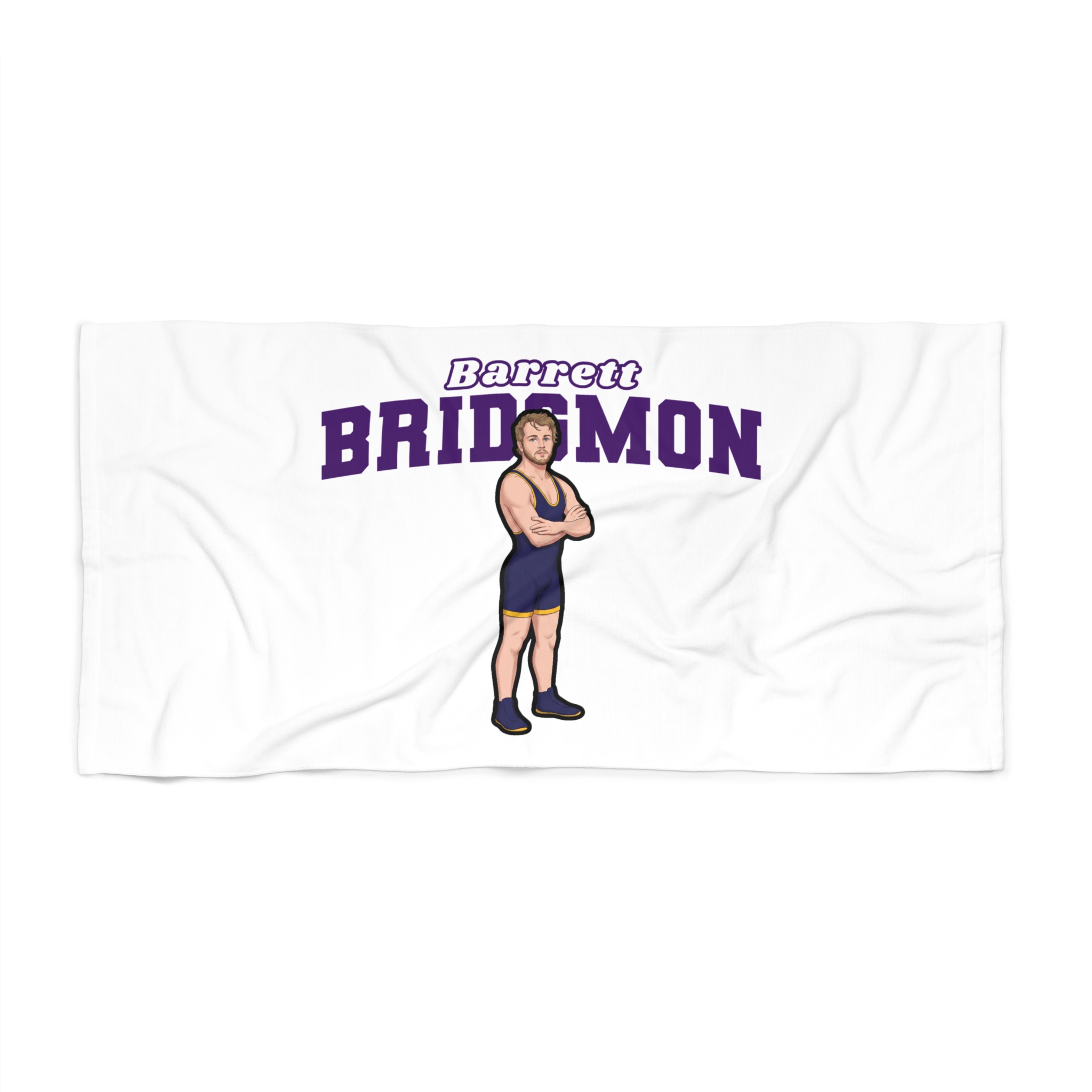 Beach Towel — character_name_arch in Classic